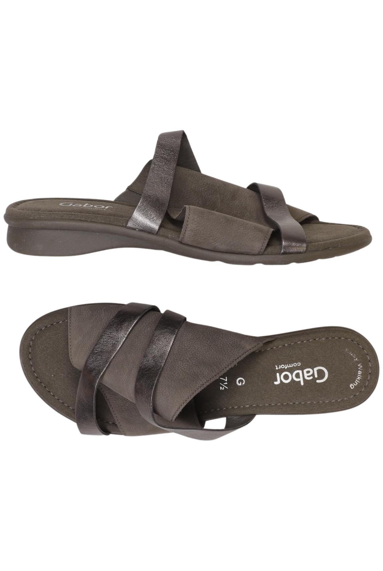 

Gabor Damen Sandale, grau, Gr. 7.5