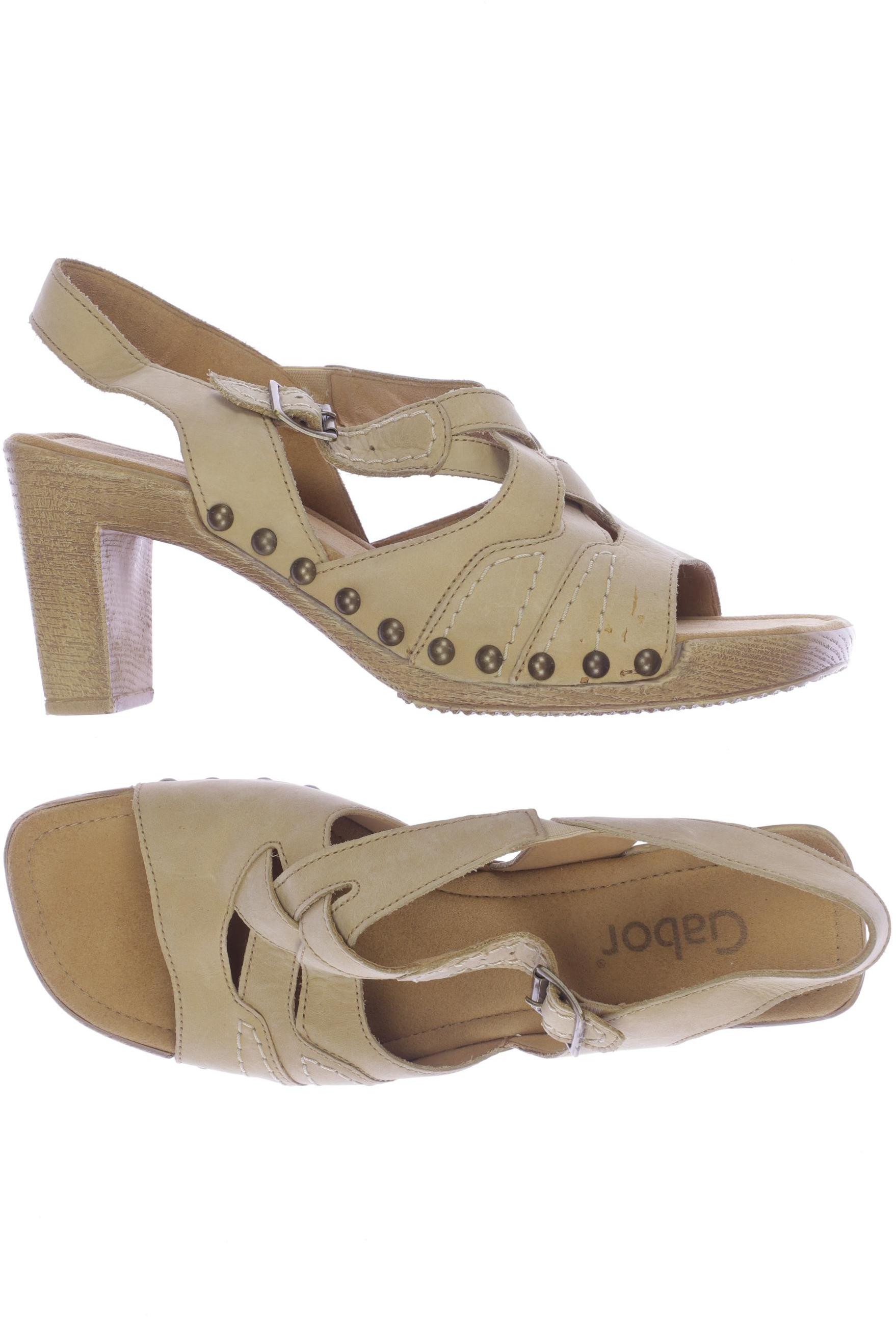 

Gabor Damen Sandale, beige, Gr. 6.5