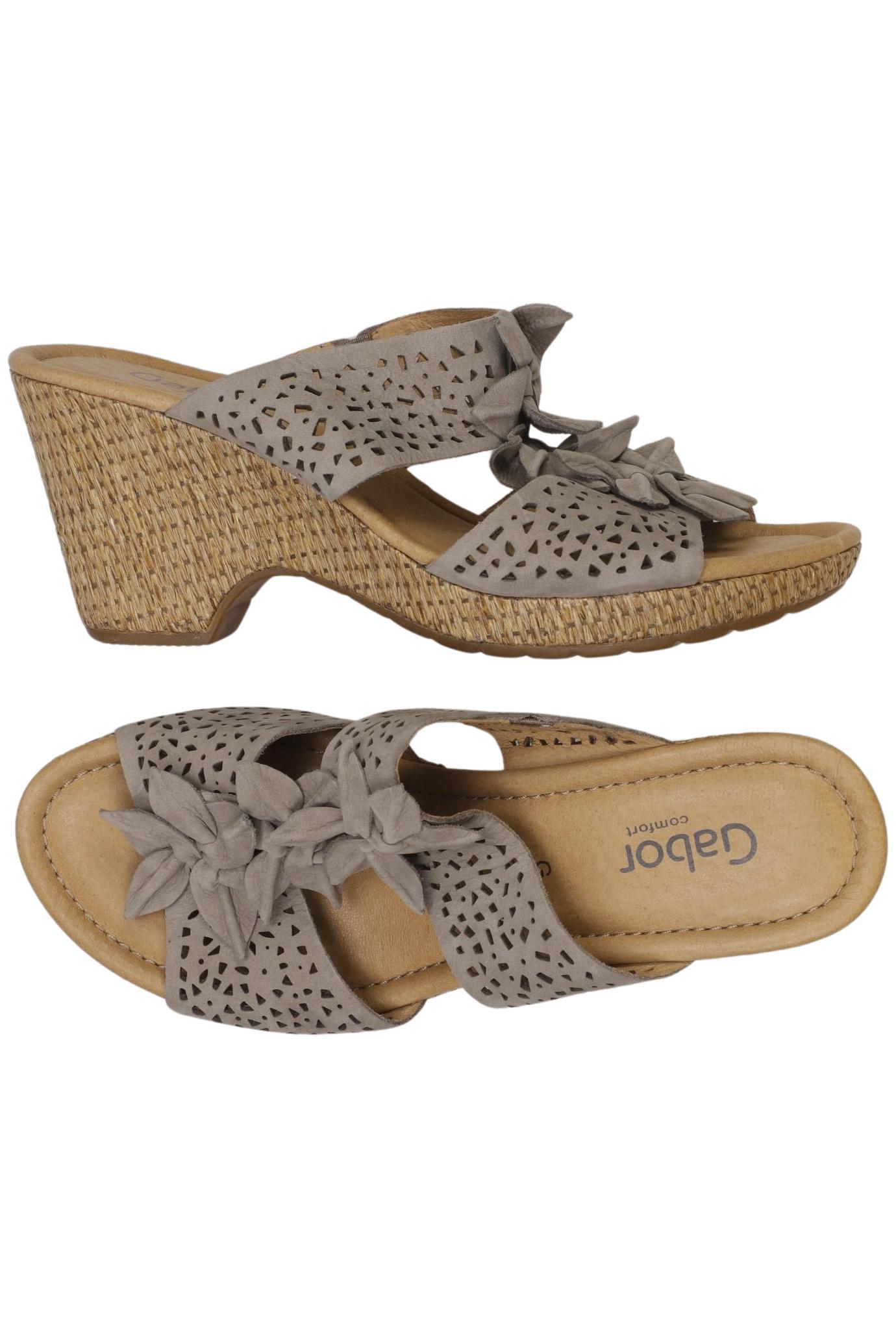 

Gabor Damen Sandale, grau, Gr. 6.5