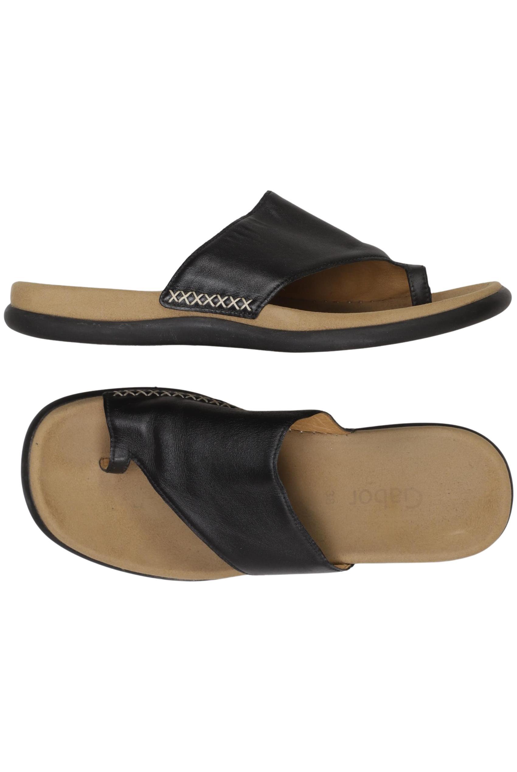 

Gabor Damen Sandale, schwarz, Gr. 38