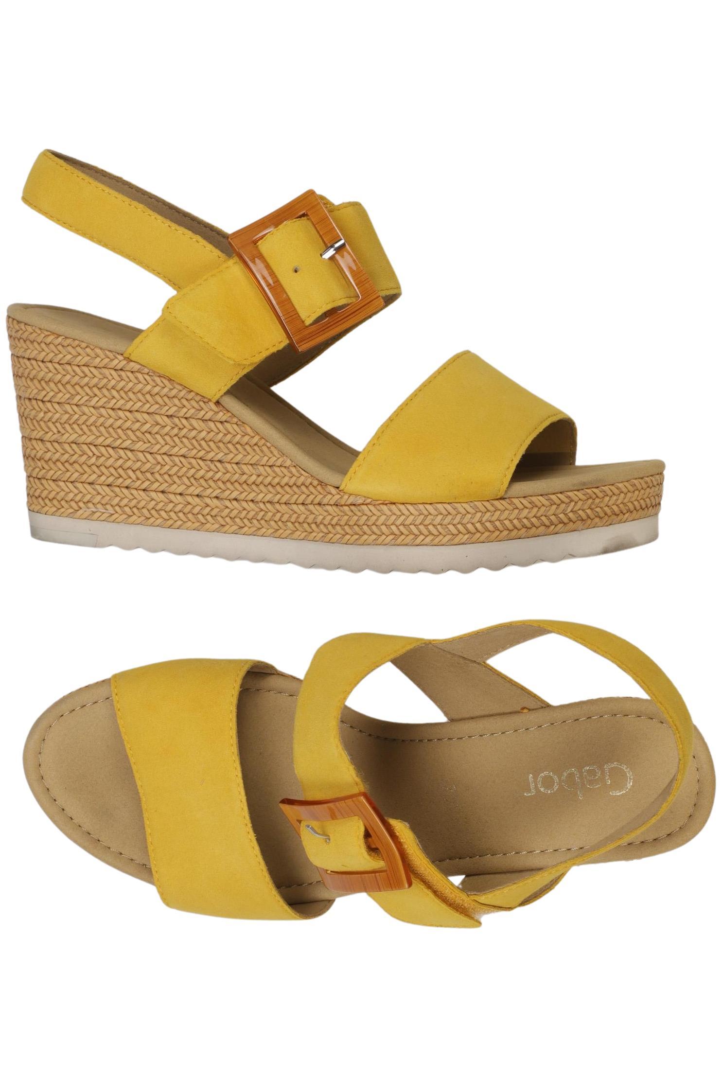 

Gabor Damen Sandale, gelb, Gr. 7.5