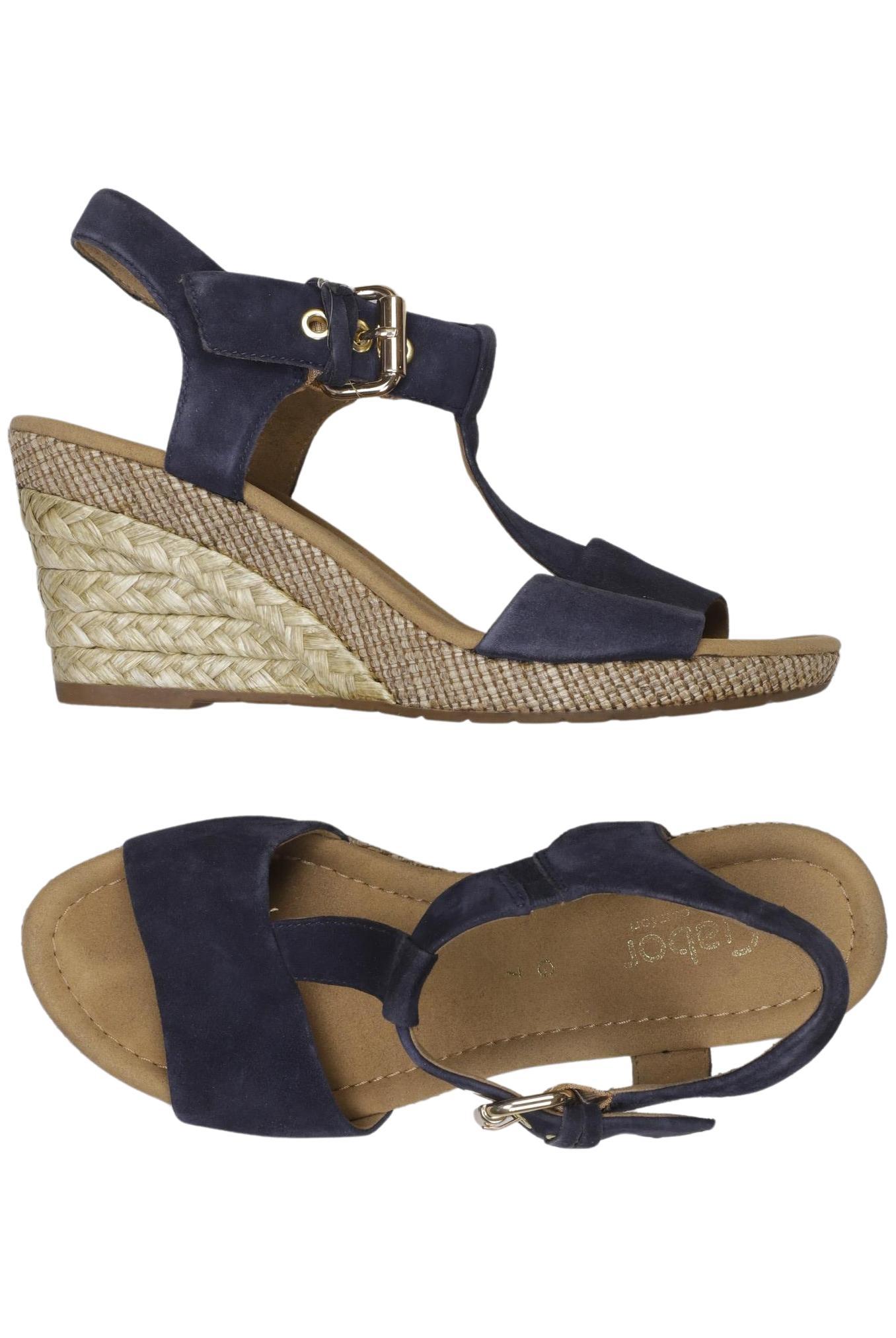 

Gabor Damen Sandale, marineblau, Gr. 7