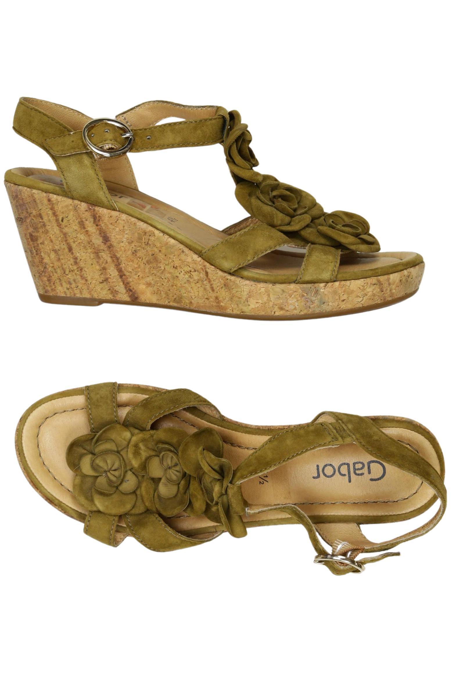 

Gabor Damen Sandale, grün, Gr. 4.5