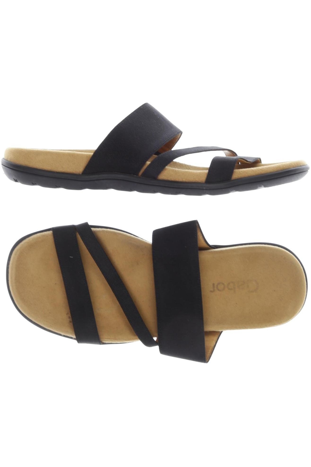 

Gabor Damen Sandale, schwarz, Gr. 38