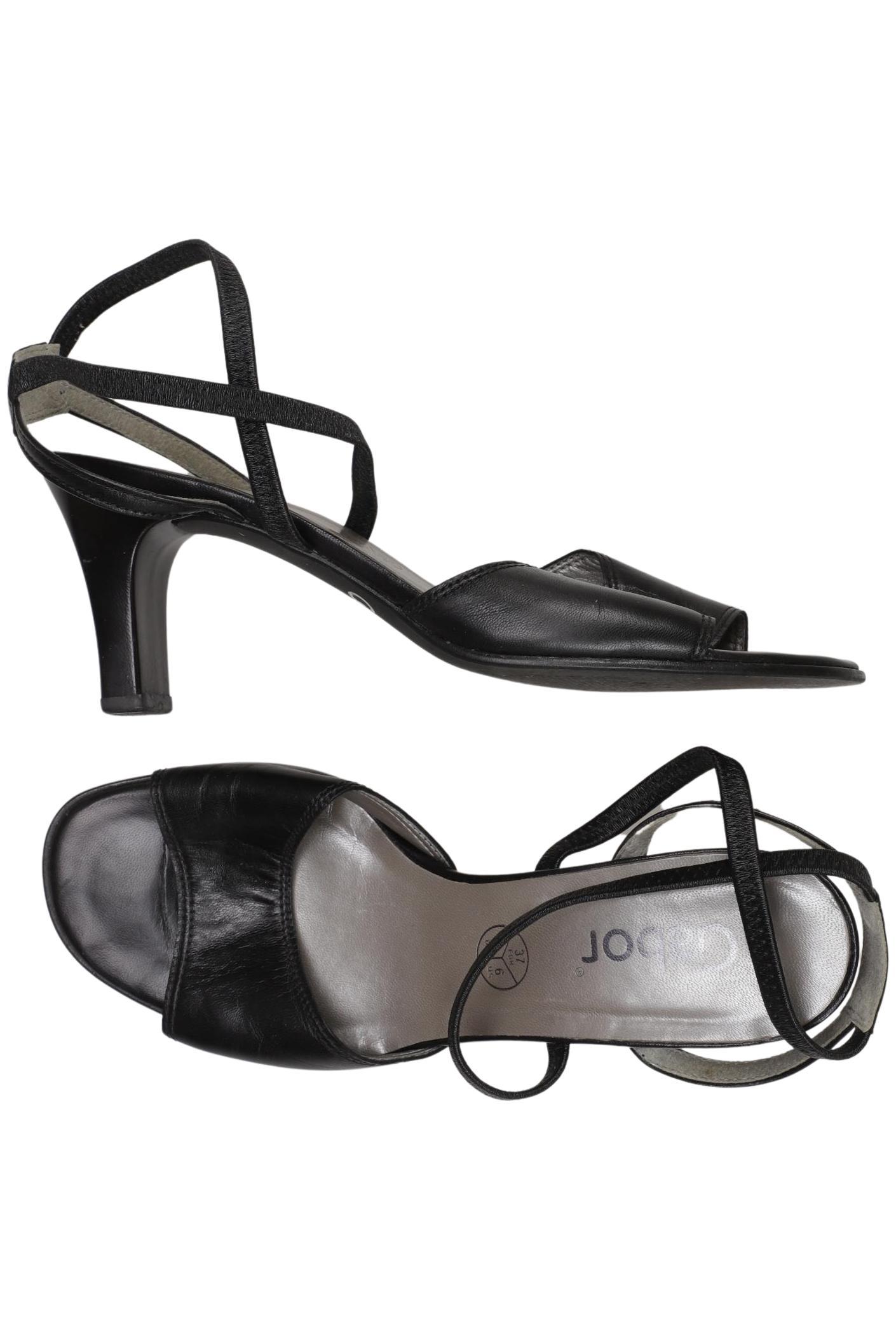 

Gabor Damen Sandale, schwarz, Gr. 4