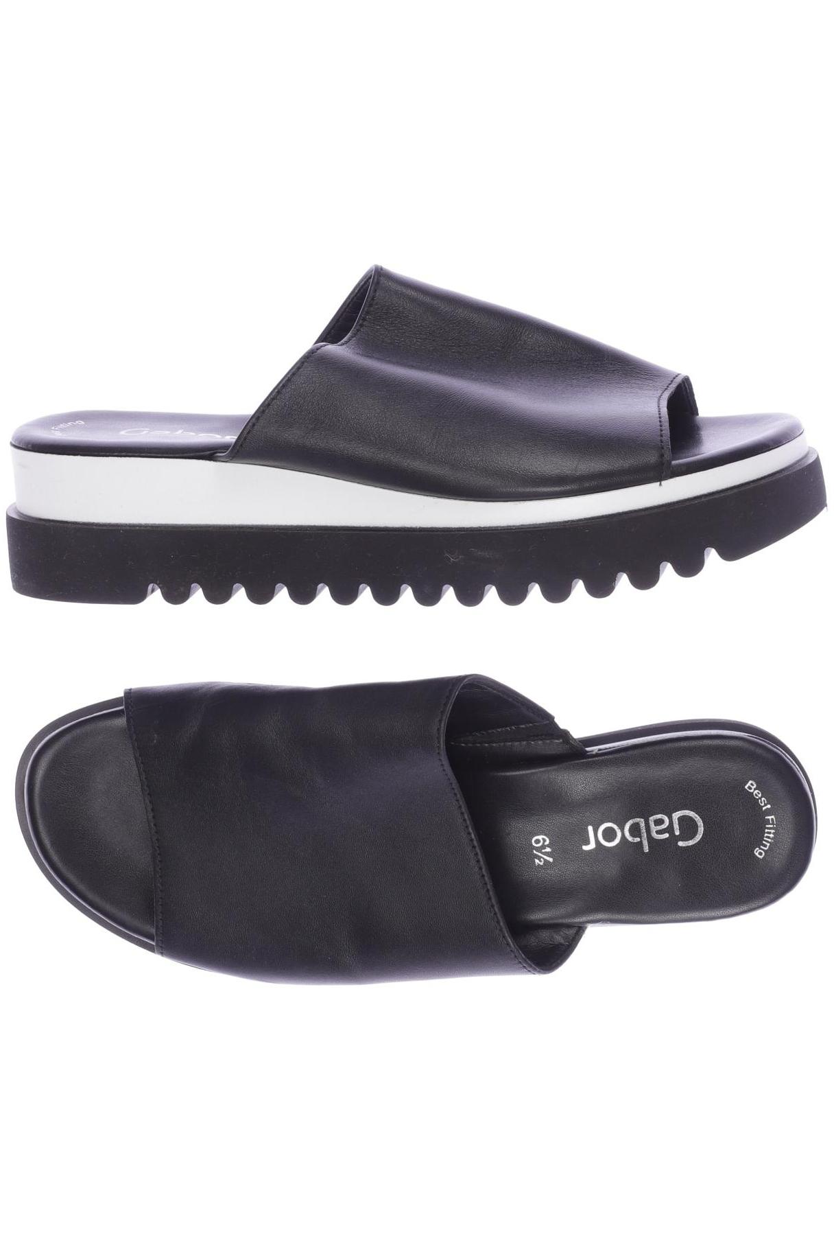 

Gabor Damen Sandale, schwarz, Gr. 6.5