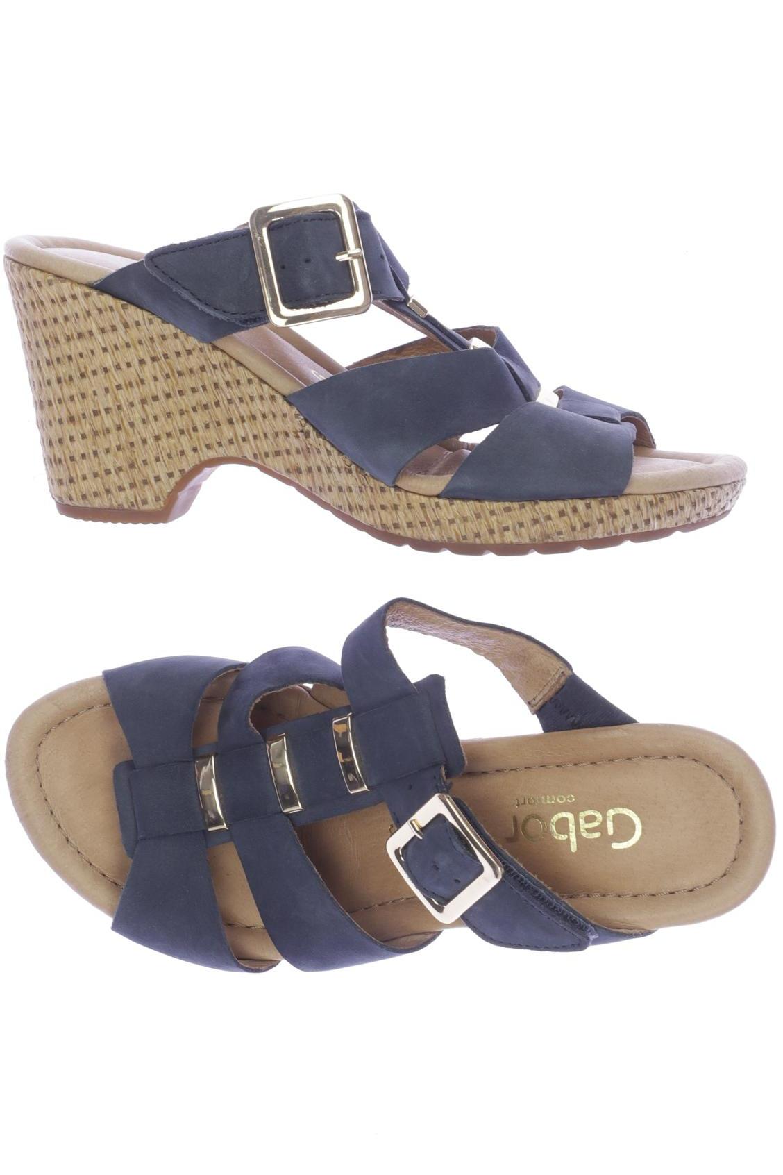 

Gabor Damen Sandale, blau, Gr. 3