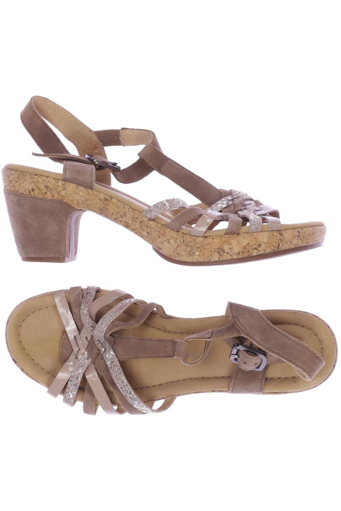 

Gabor Damen Sandale, beige, Gr. 7