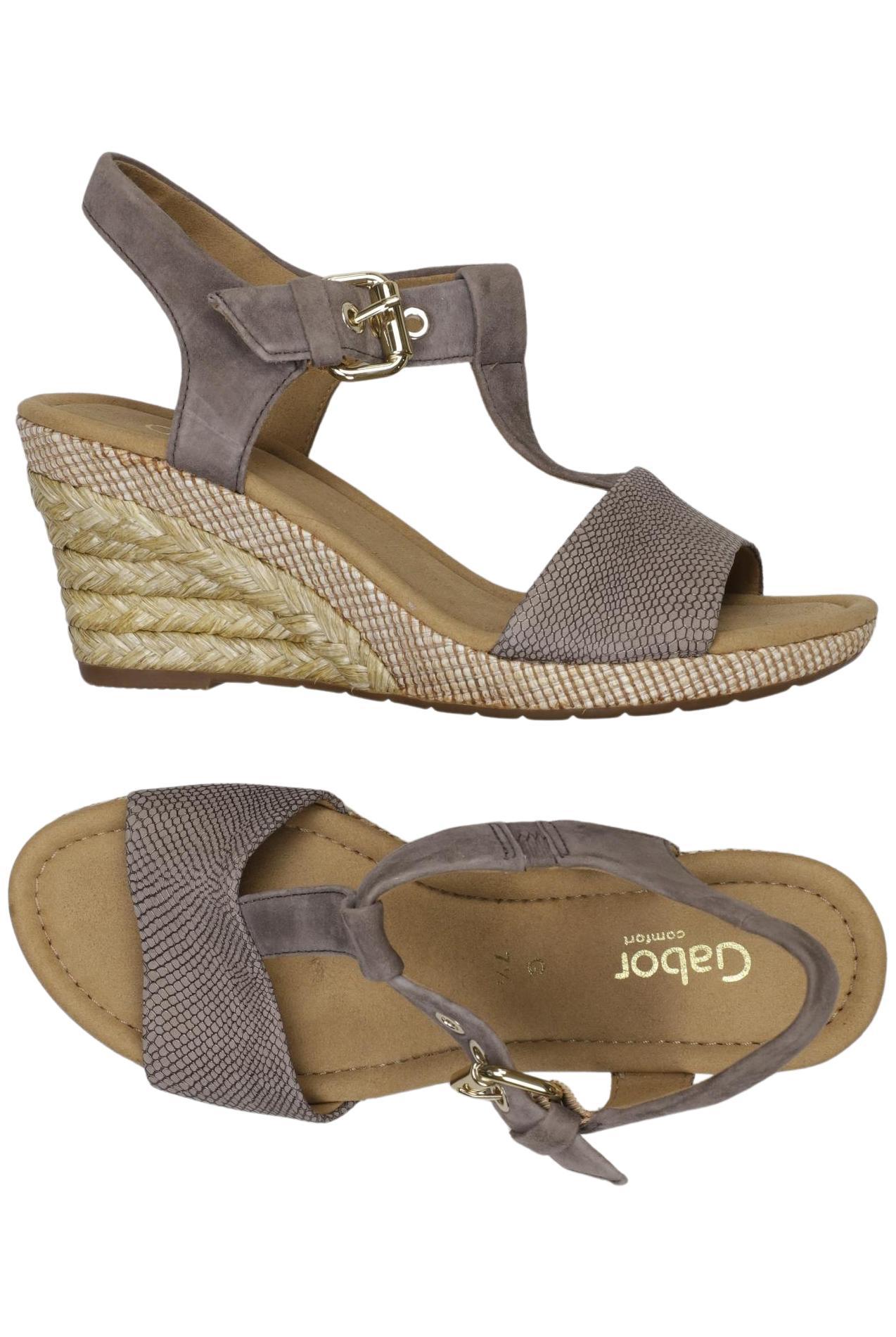 

Gabor Damen Sandale, grau, Gr. 7.5