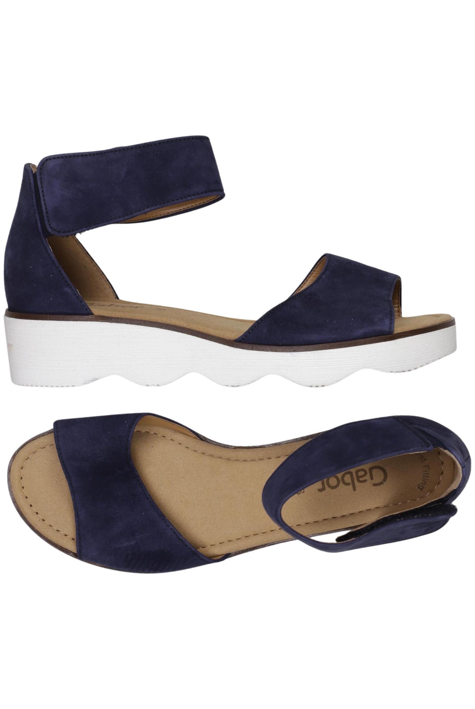 

Gabor Damen Sandale, marineblau, Gr. 6