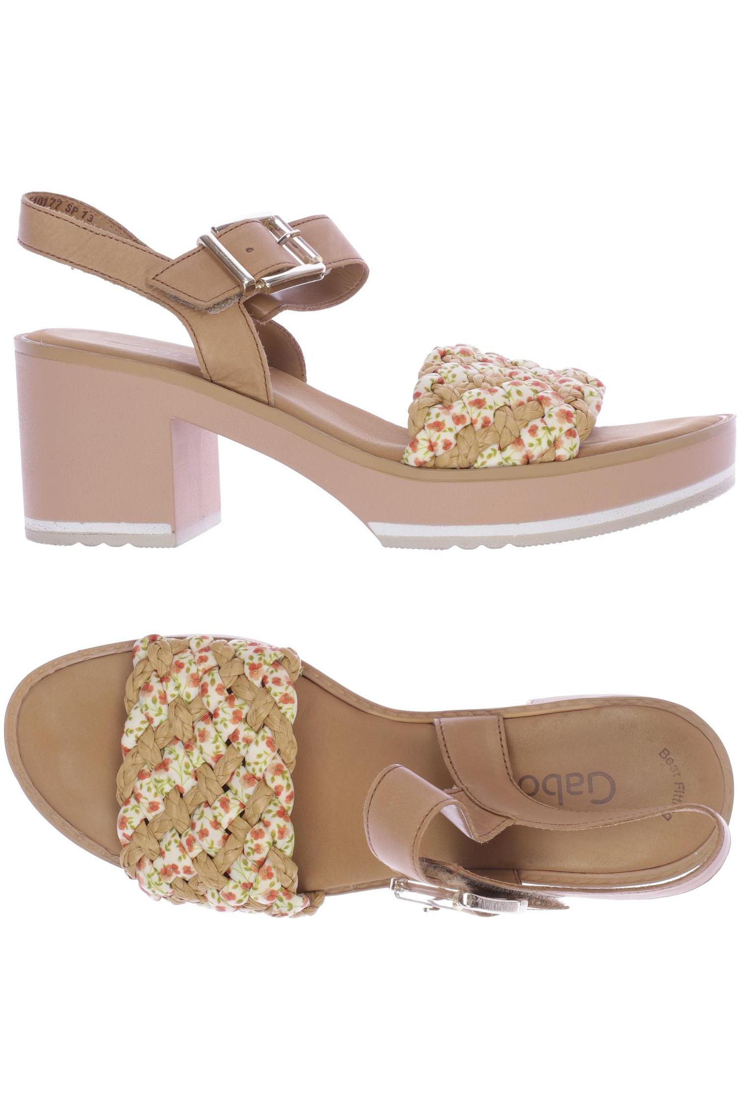 

Gabor Damen Sandale, beige, Gr. 6