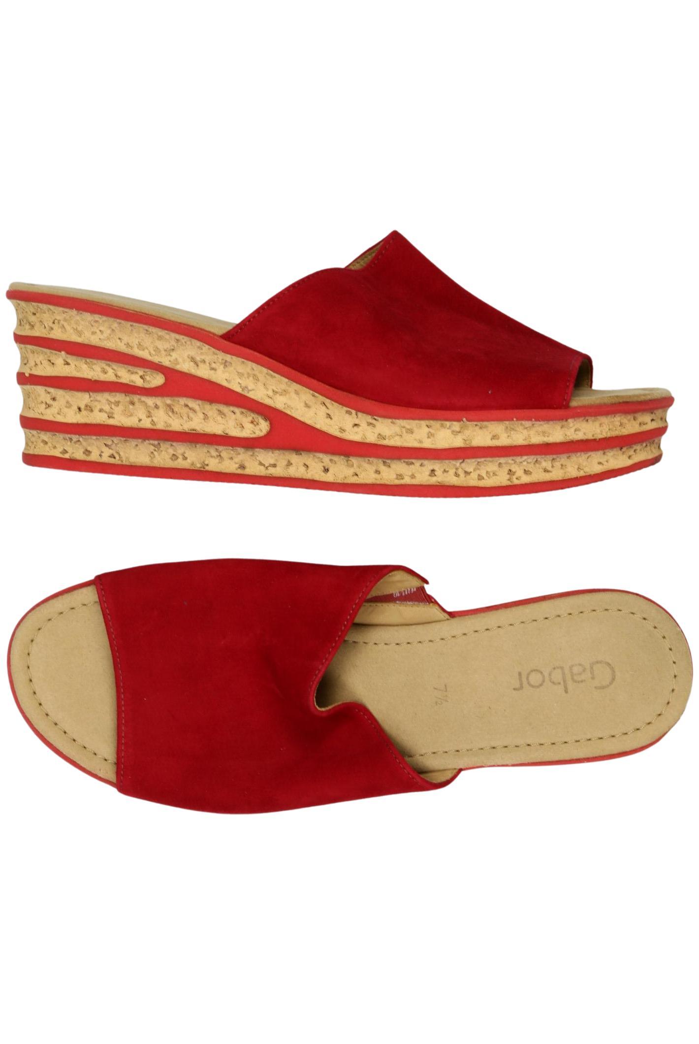 

Gabor Damen Sandale, rot, Gr. 7.5