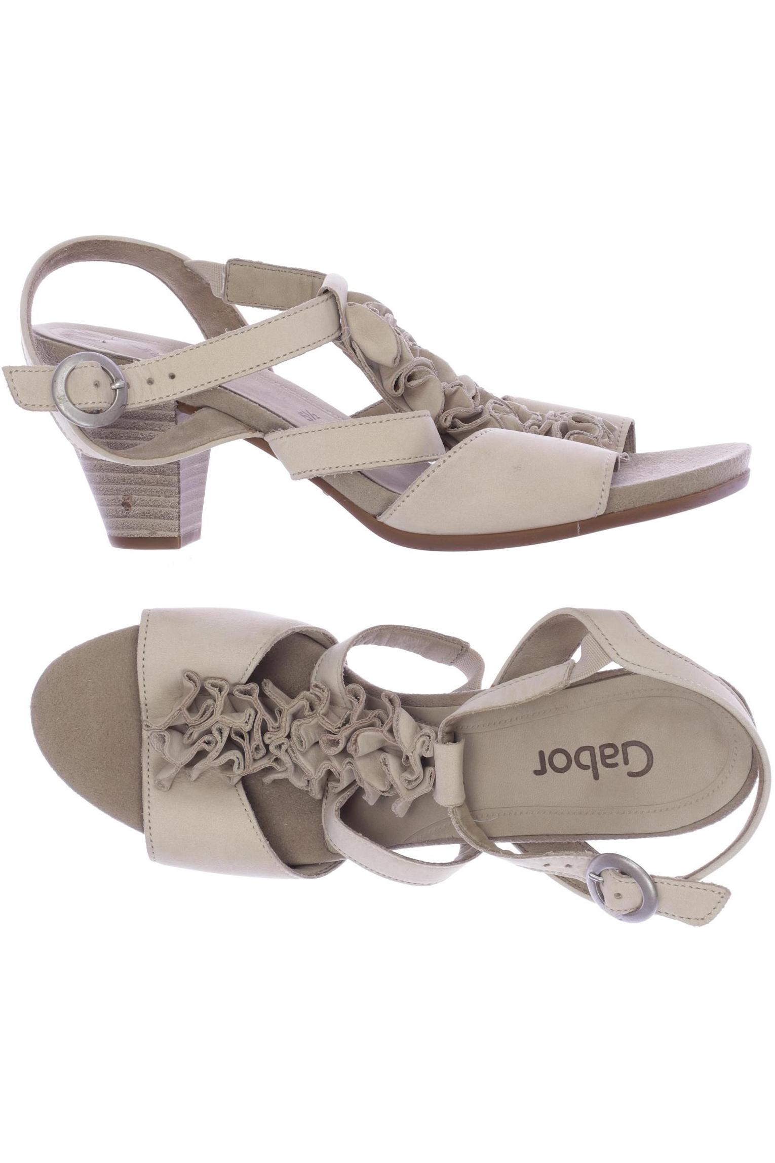 

Gabor Damen Sandale, beige, Gr. 5.5