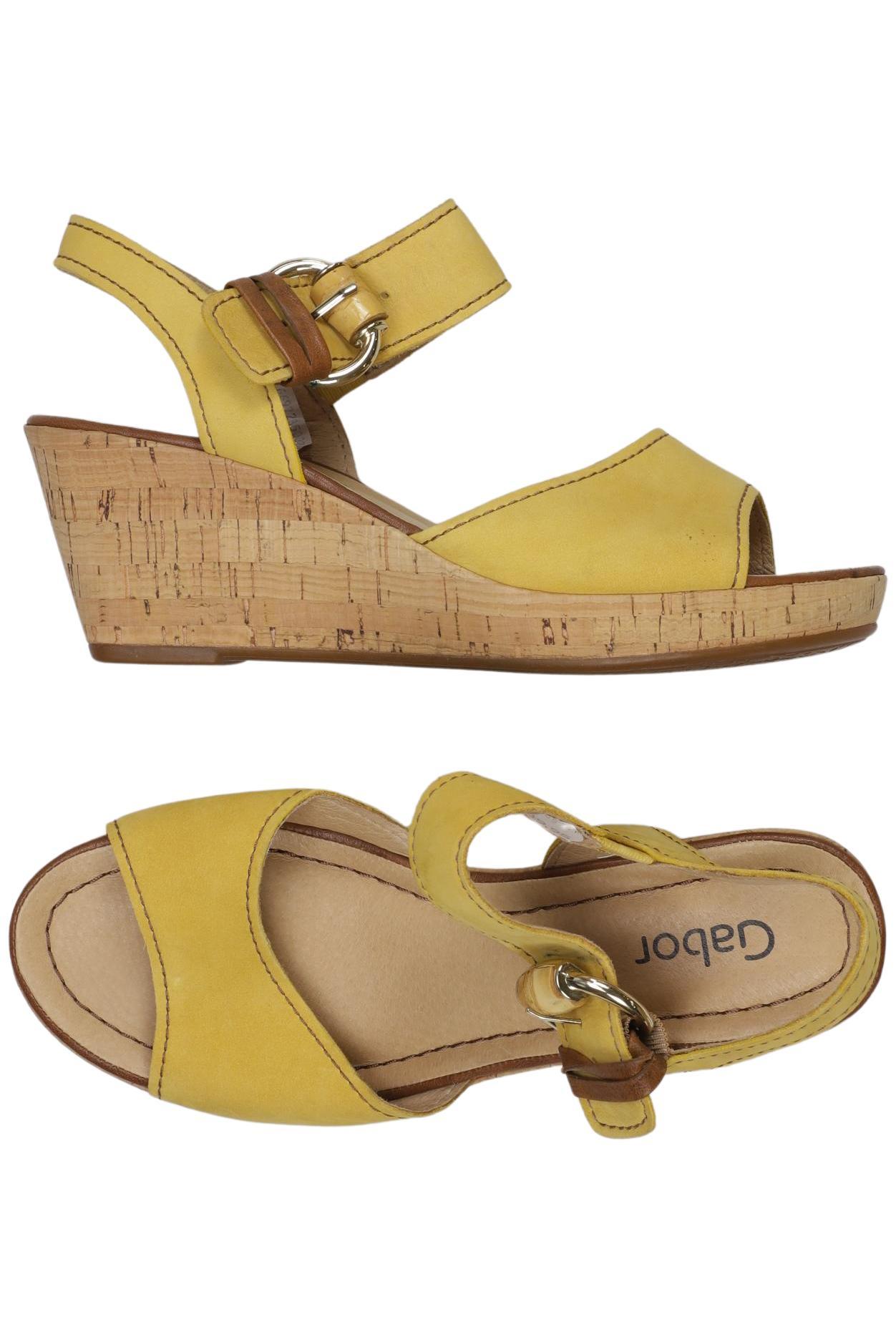 

Gabor Damen Sandale, gelb, Gr. 6.5
