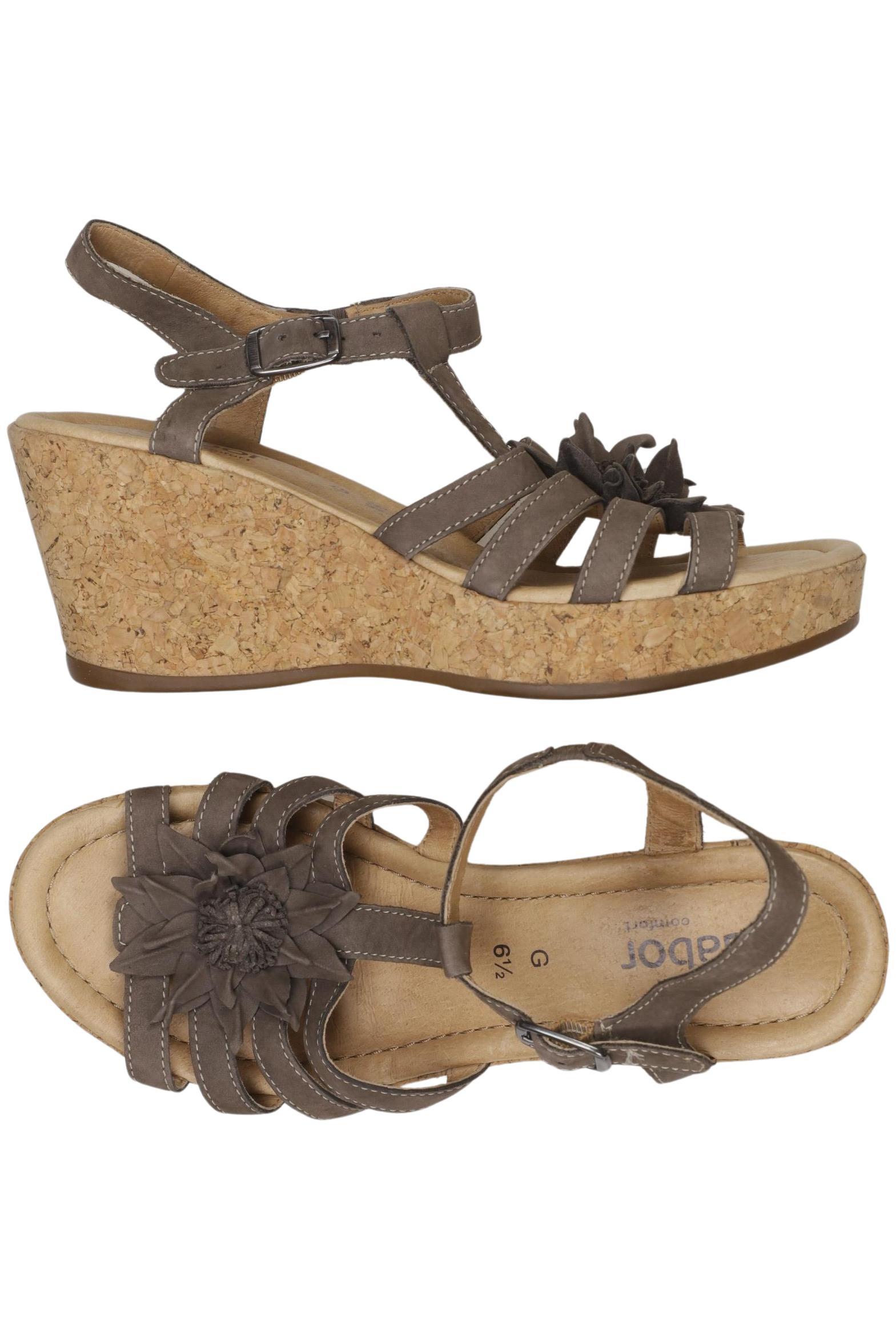 

Gabor Damen Sandale, grau, Gr. 6.5