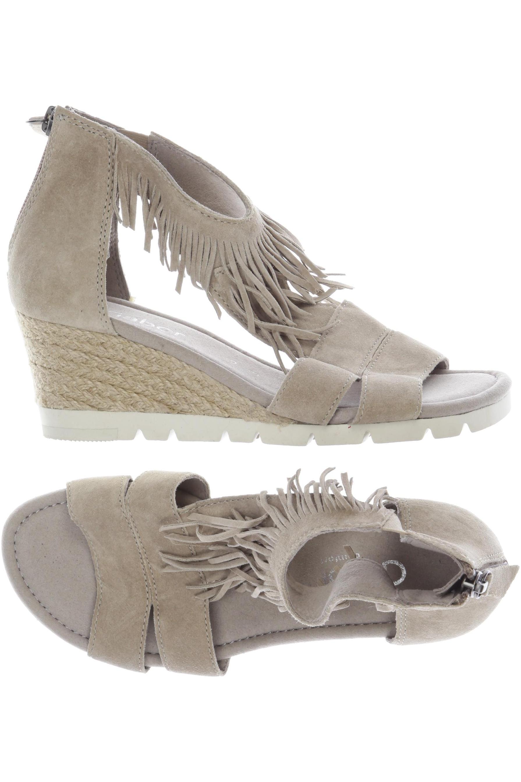 

Gabor Damen Sandale, beige, Gr. 3