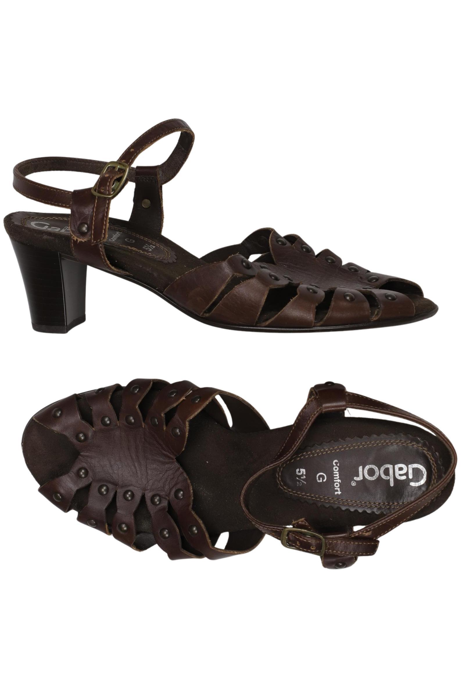 

Gabor Damen Sandale, braun, Gr. 5.5