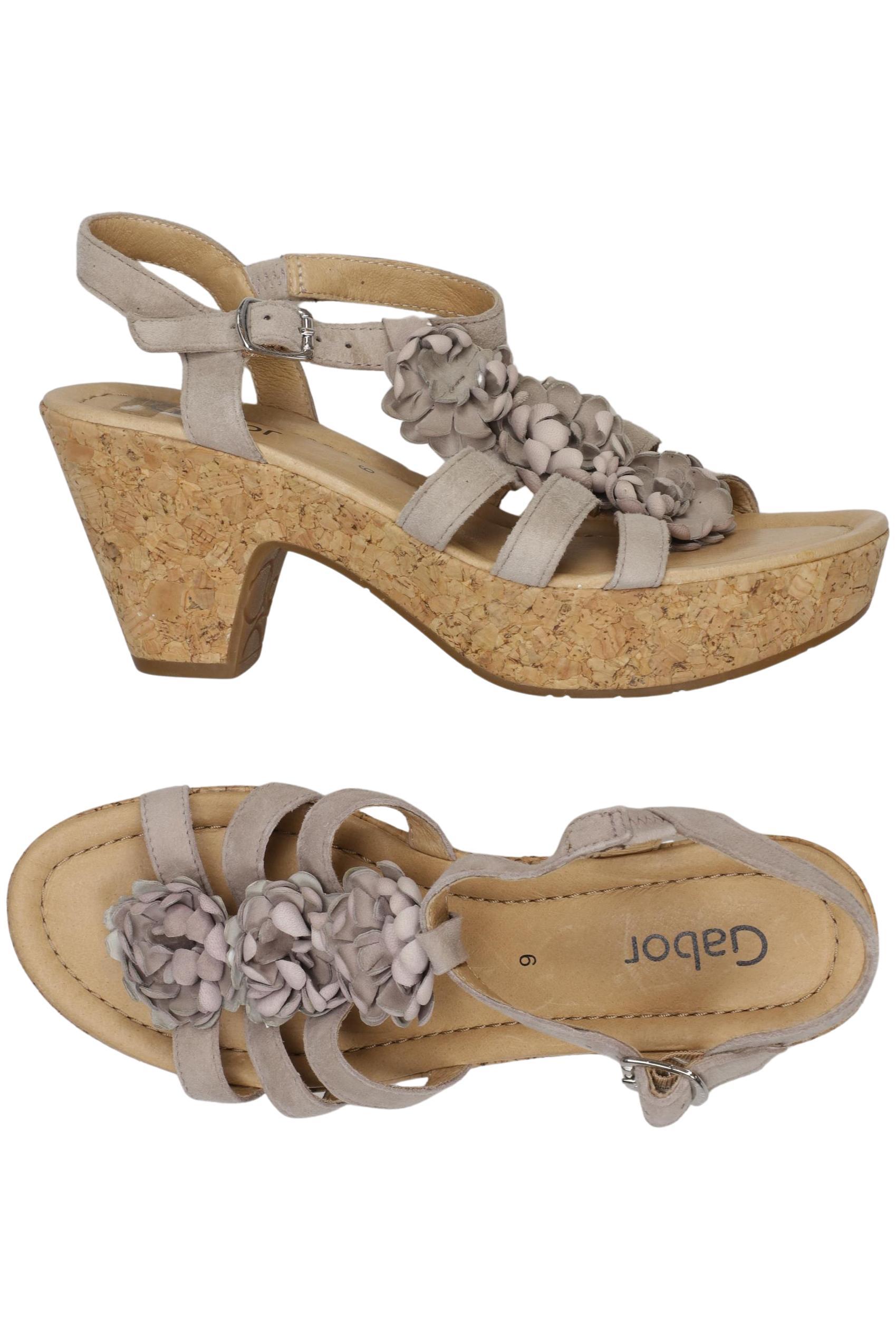 

Gabor Damen Sandale, beige, Gr. 6