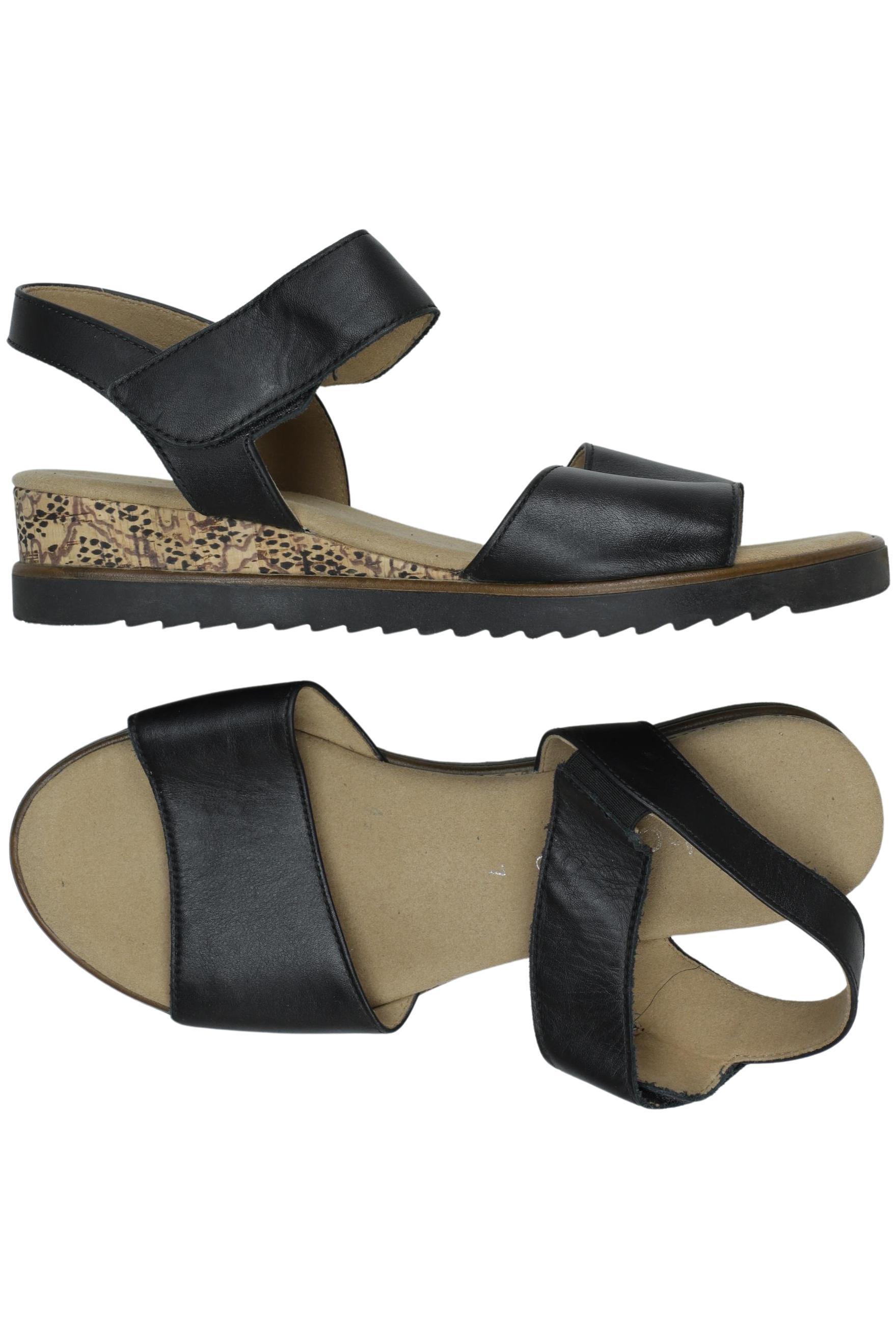 

Gabor Damen Sandale, schwarz, Gr. 40