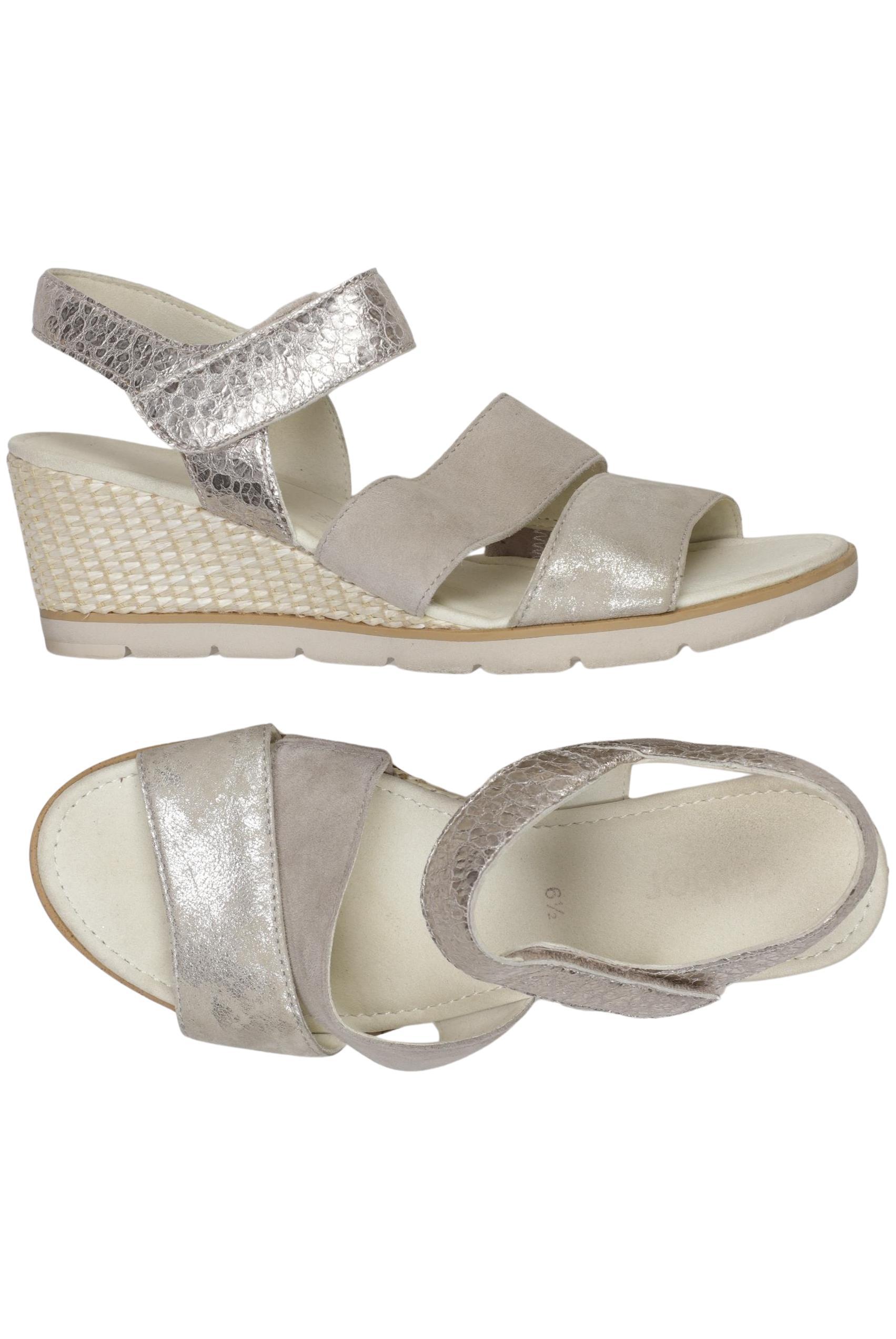 

Gabor Damen Sandale, silber, Gr. 6.5