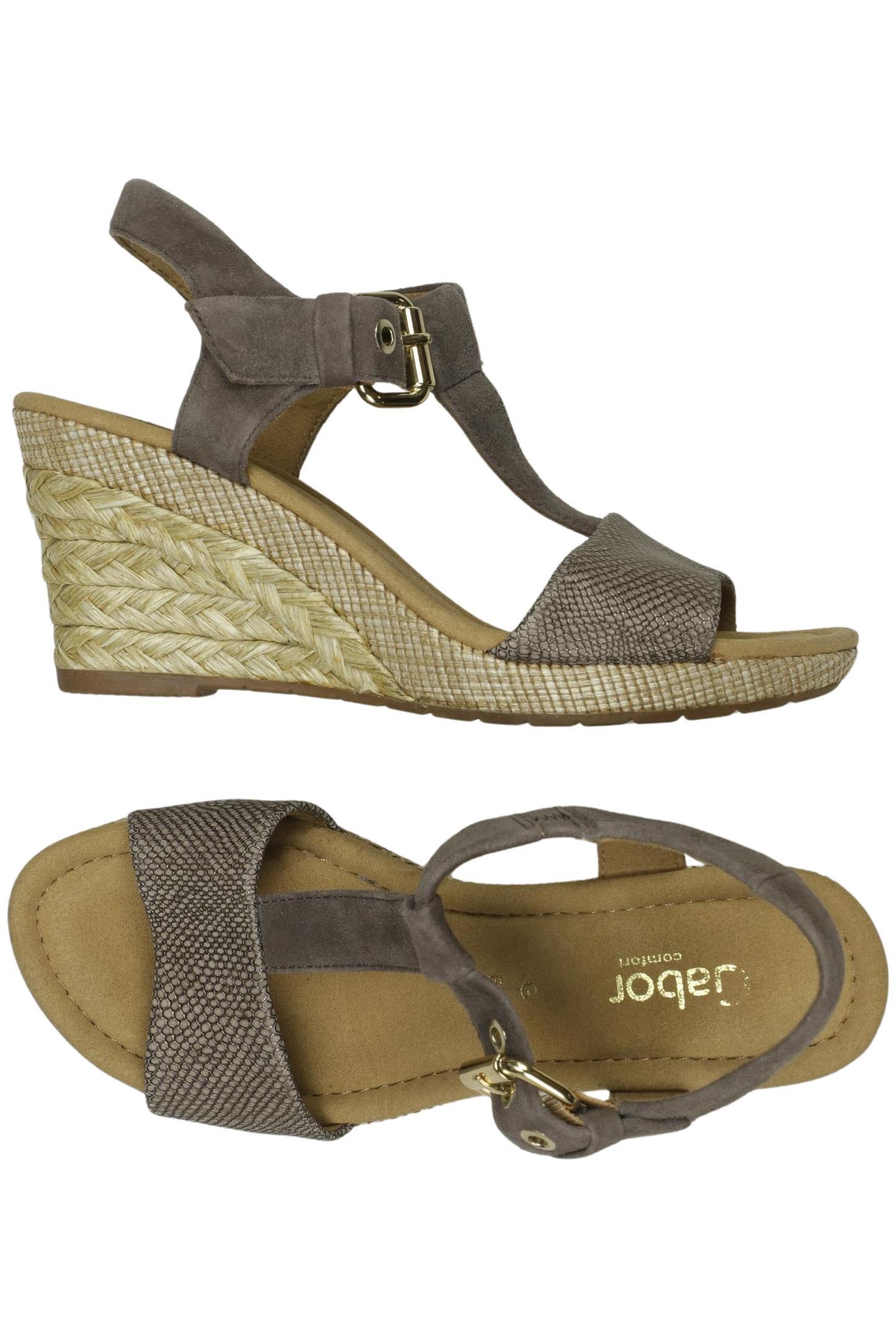 

Gabor Damen Sandale, grau, Gr. 6.5