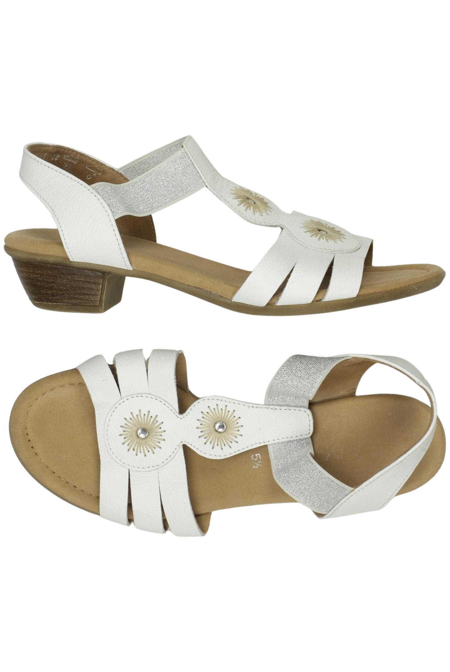 

Gabor Damen Sandale, weiß, Gr. 5.5