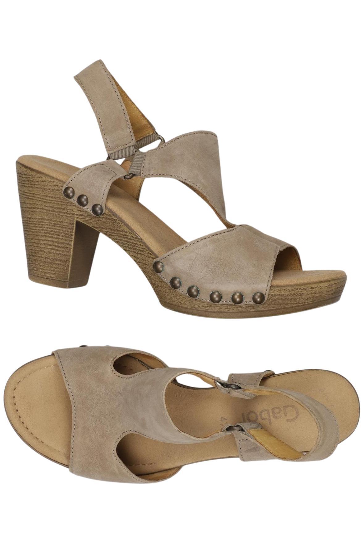 

Gabor Damen Sandale, beige, Gr. 4.5