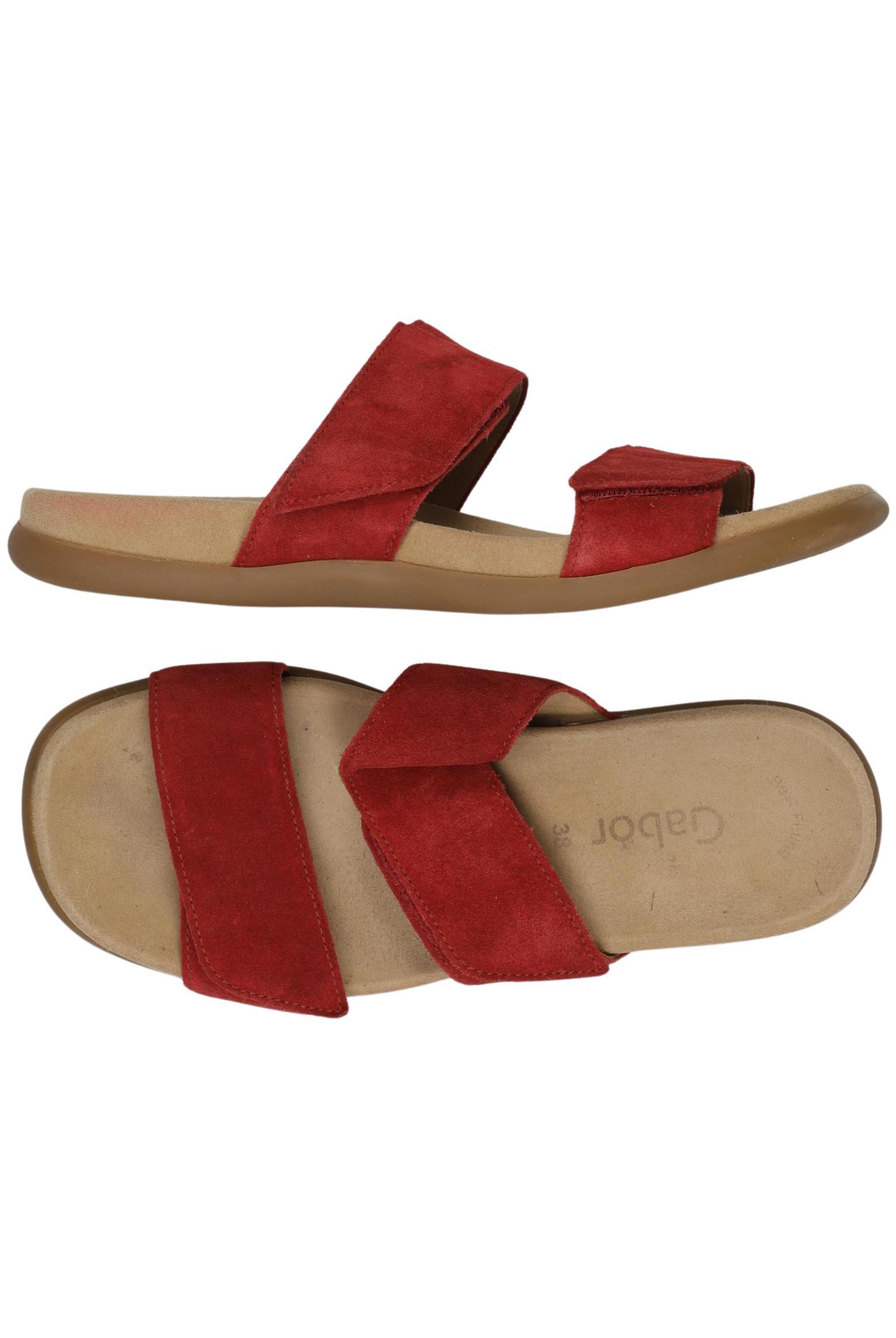 

Gabor Damen Sandale, rot, Gr. 38