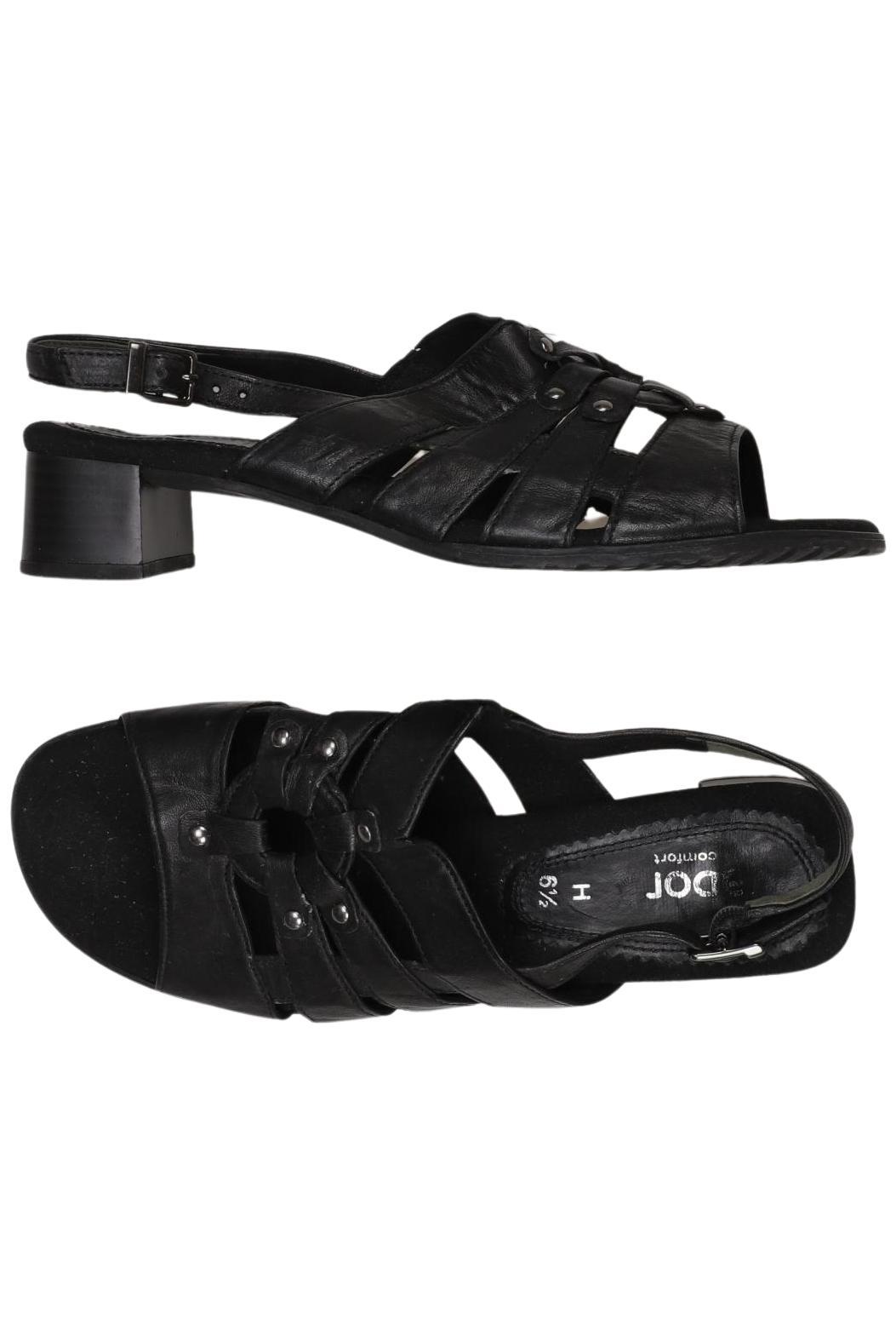 

Gabor Damen Sandale, schwarz, Gr. 6.5