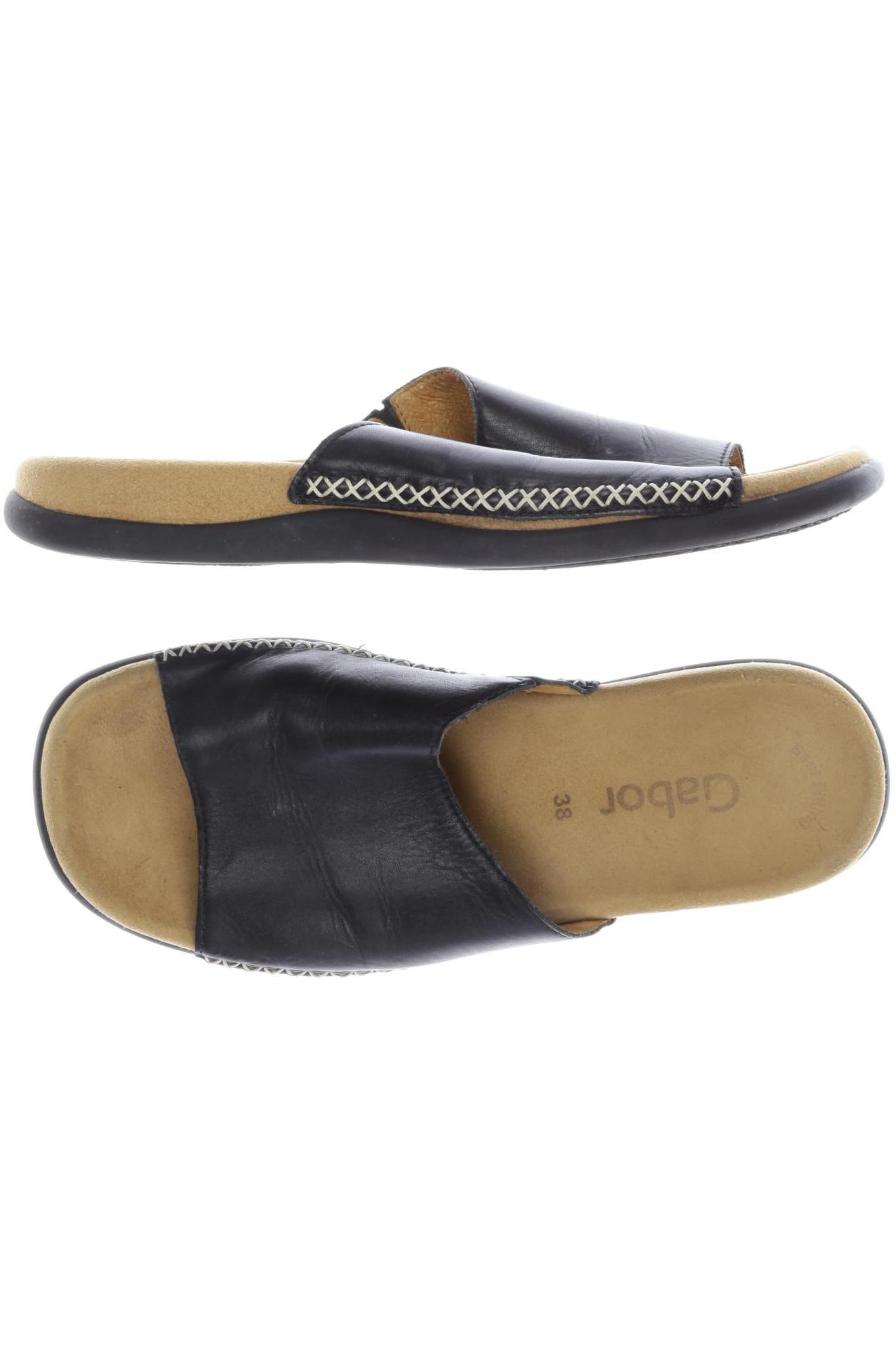

Gabor Damen Sandale, schwarz, Gr. 38
