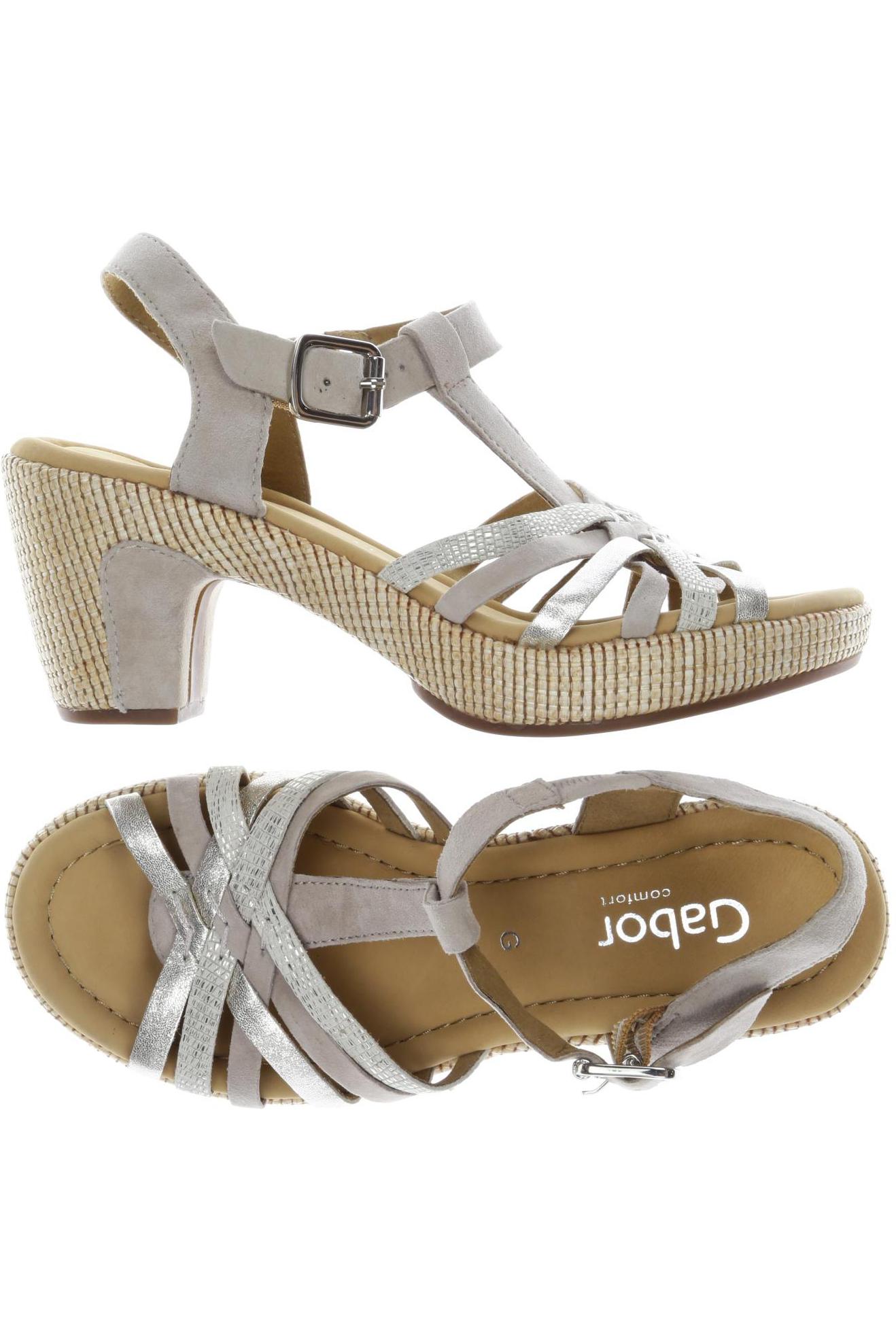 

Gabor Damen Sandale, beige, Gr. 4