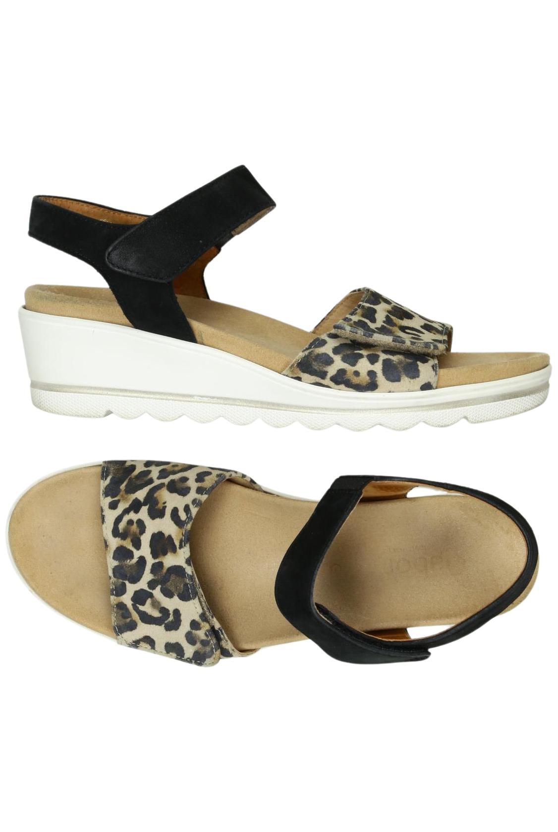 

Gabor Damen Sandale, schwarz, Gr. 6.5