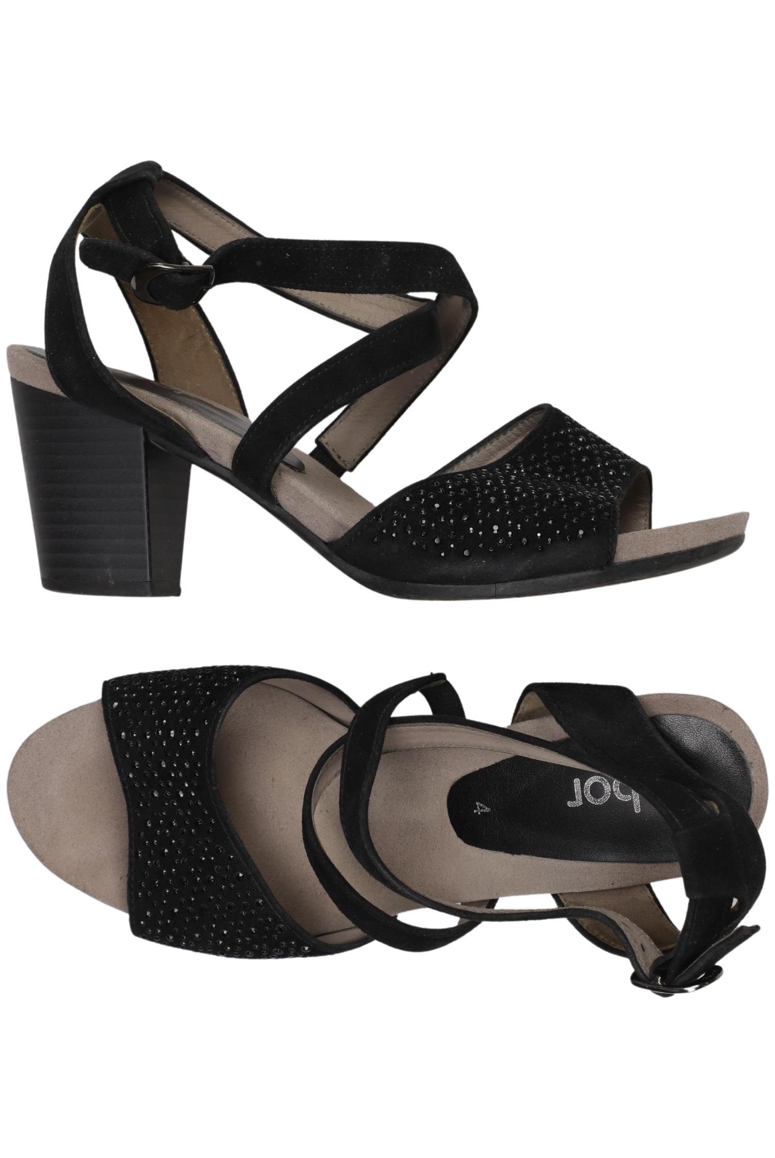 

Gabor Damen Sandale, schwarz, Gr. 4