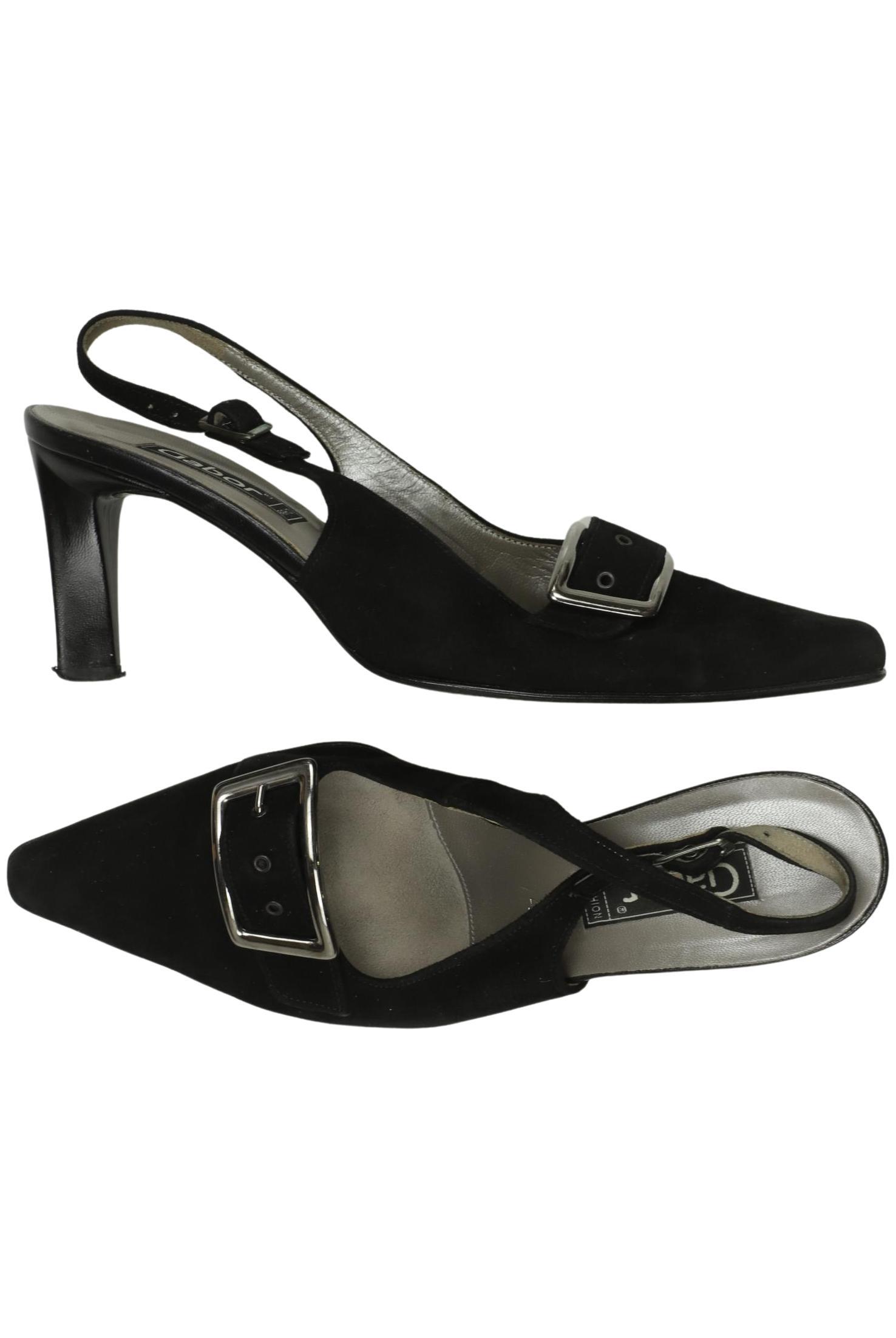 

Gabor Damen Sandale, schwarz, Gr. 4