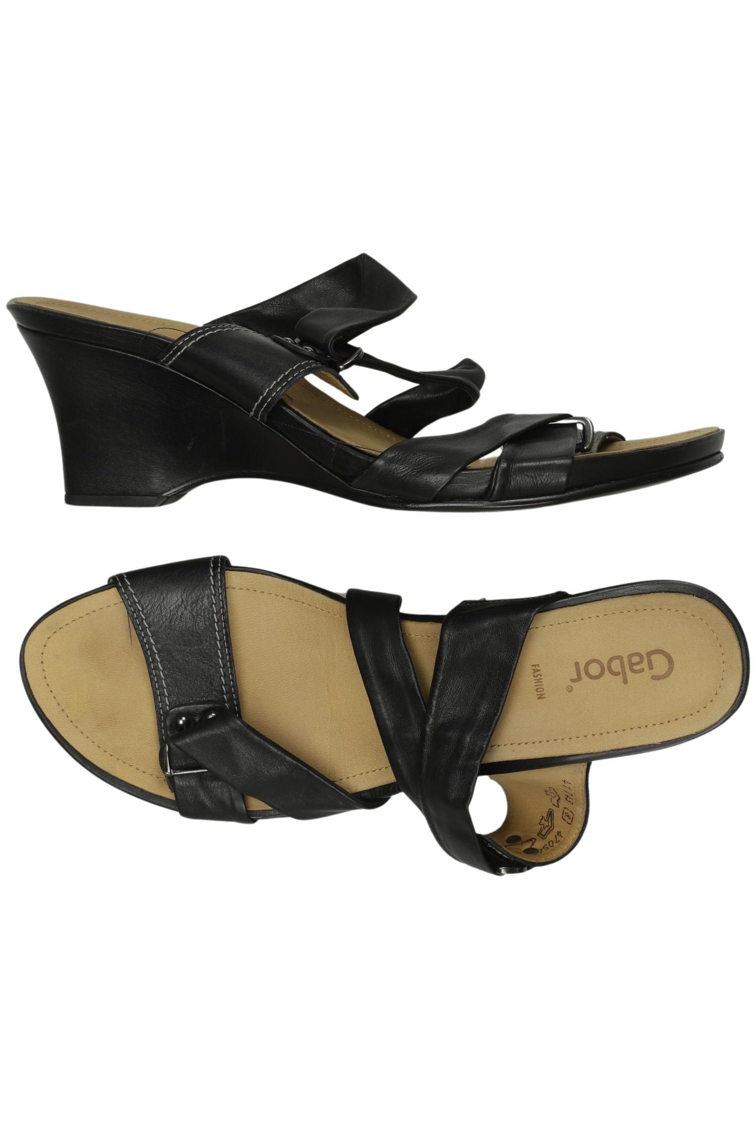 

Gabor Damen Sandale, schwarz, Gr. 8