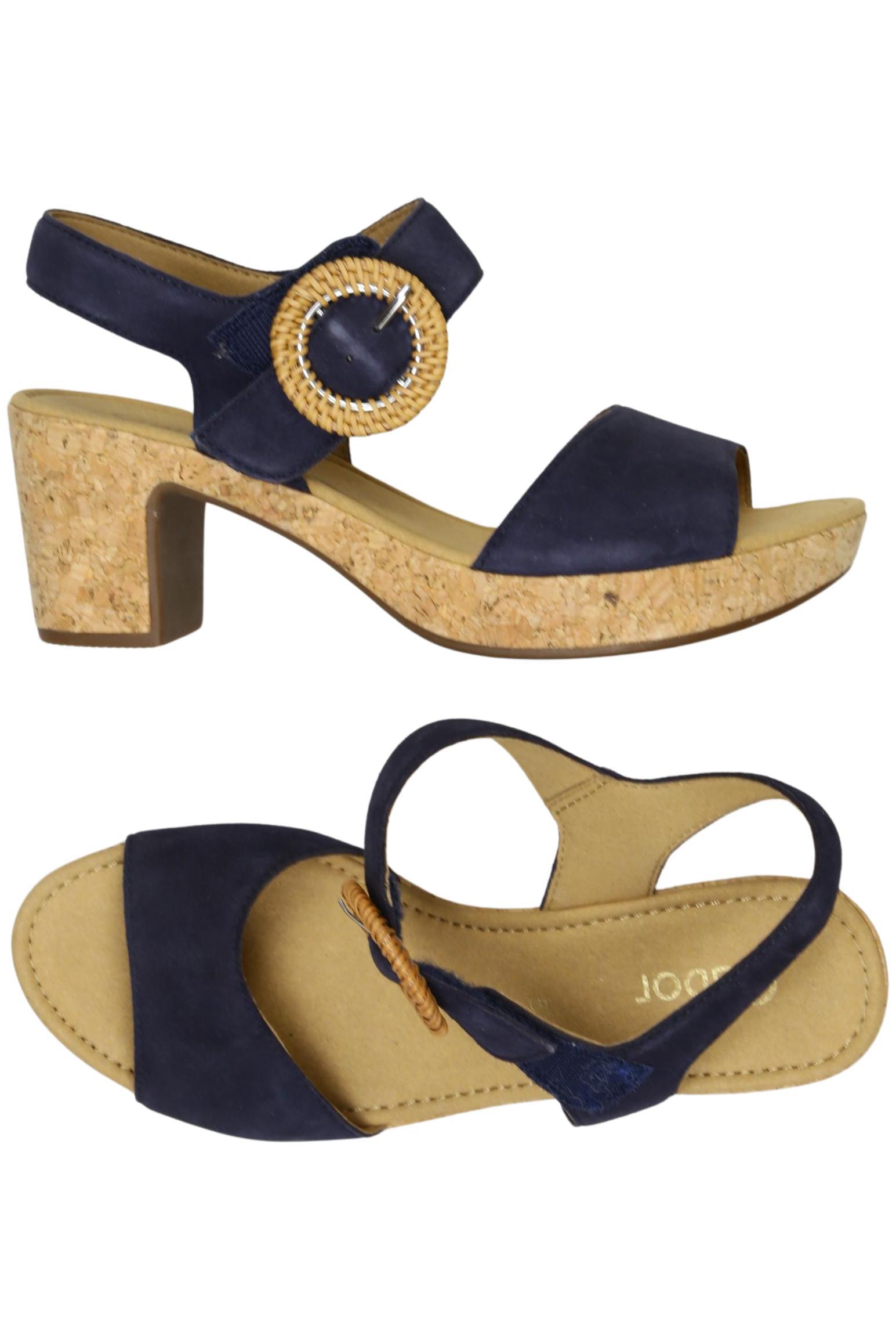 

Gabor Damen Sandale, marineblau, Gr. 5