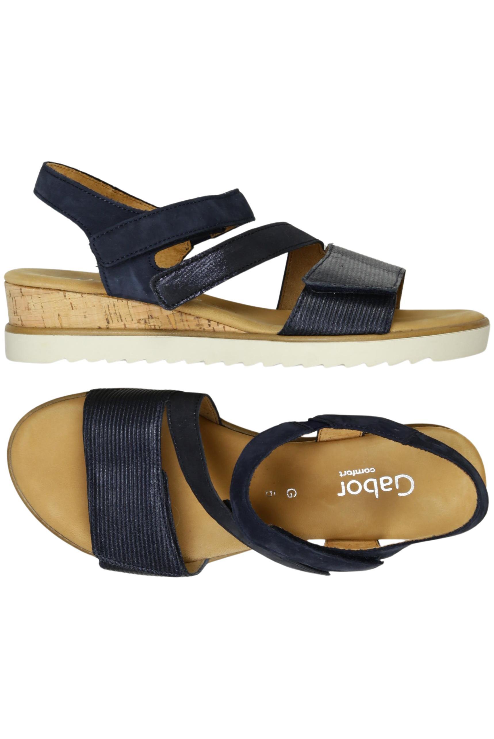 

Gabor Damen Sandale, marineblau, Gr. 5