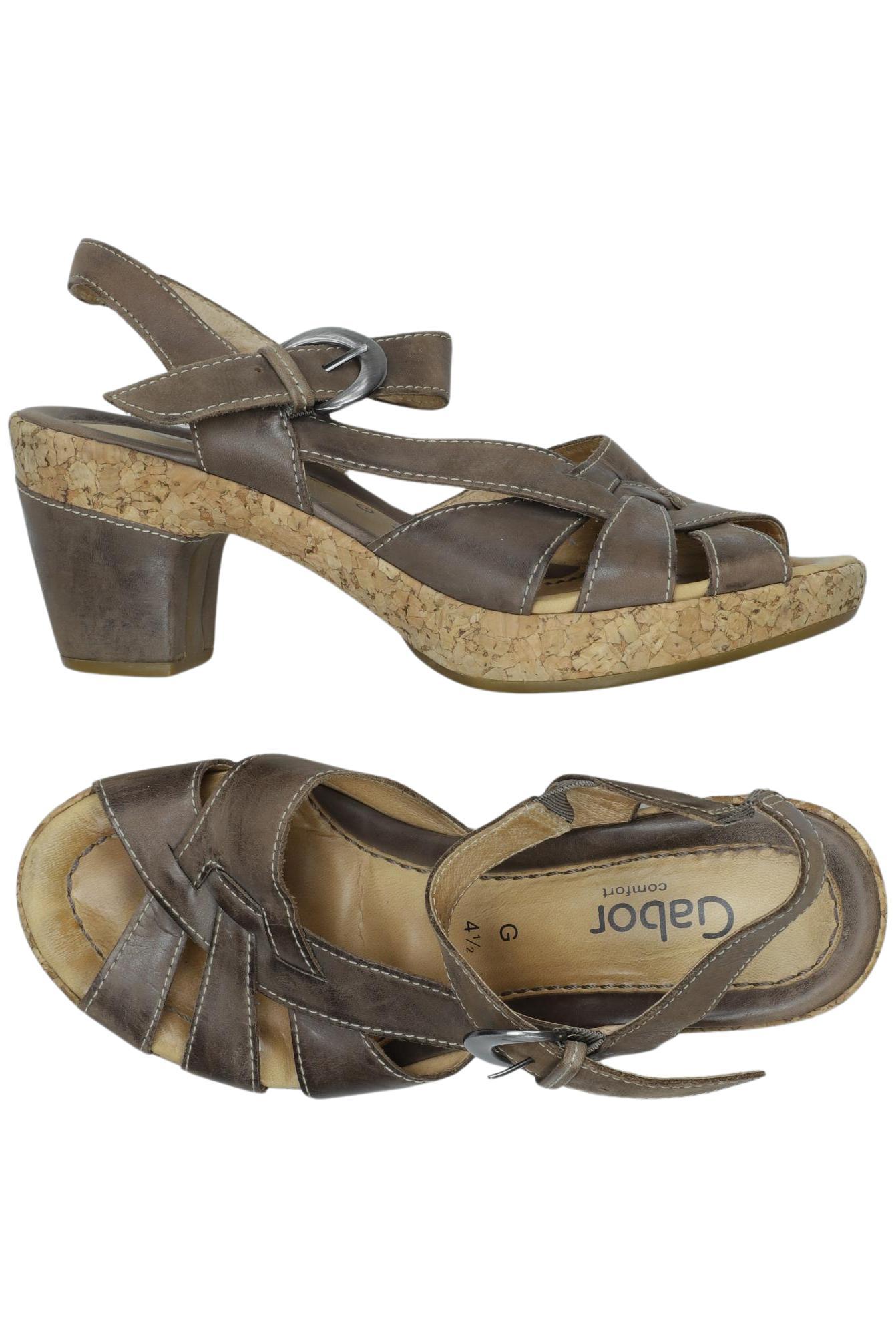 

Gabor Damen Sandale, braun, Gr. 4.5