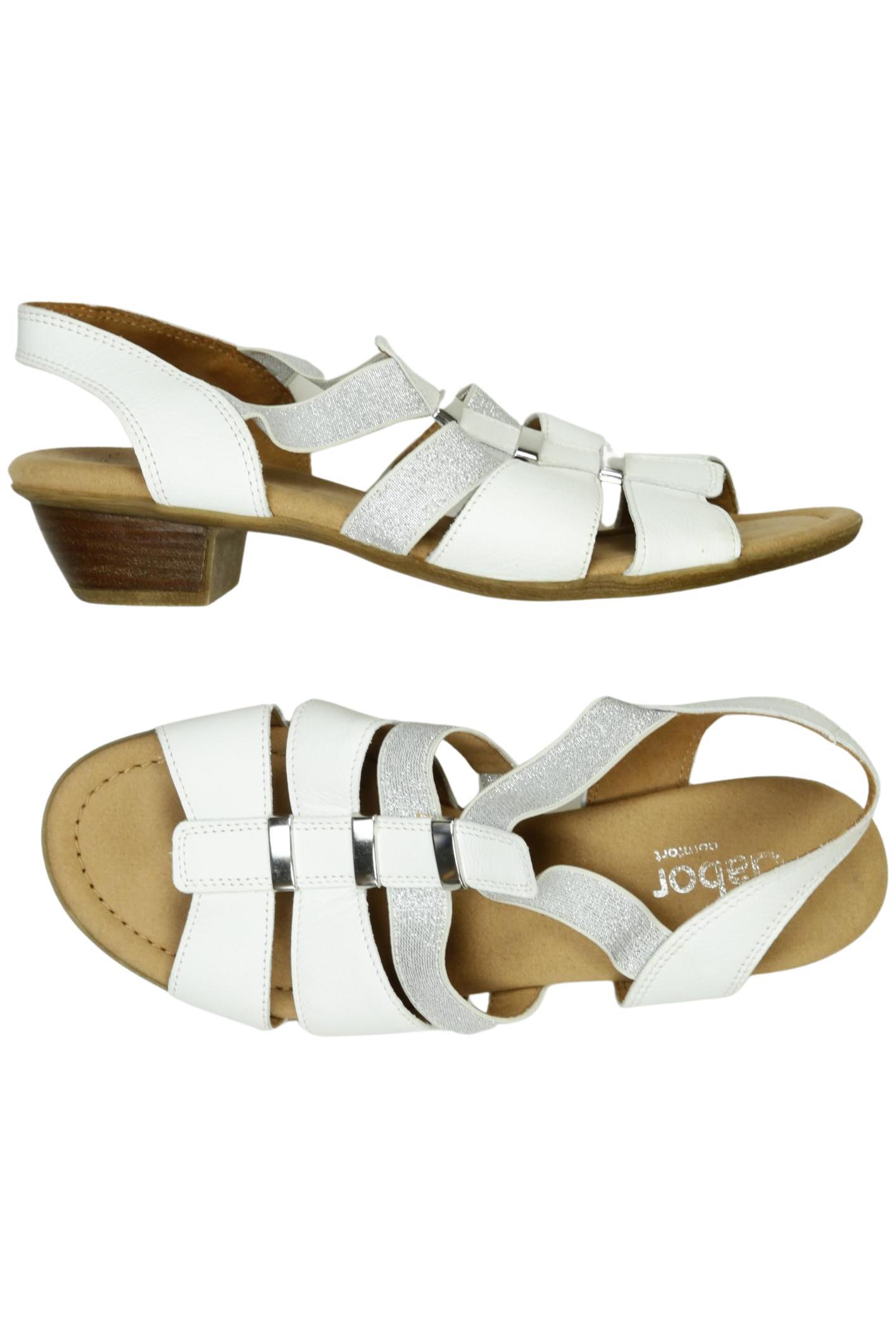 

Gabor Damen Sandale, weiß, Gr. 6