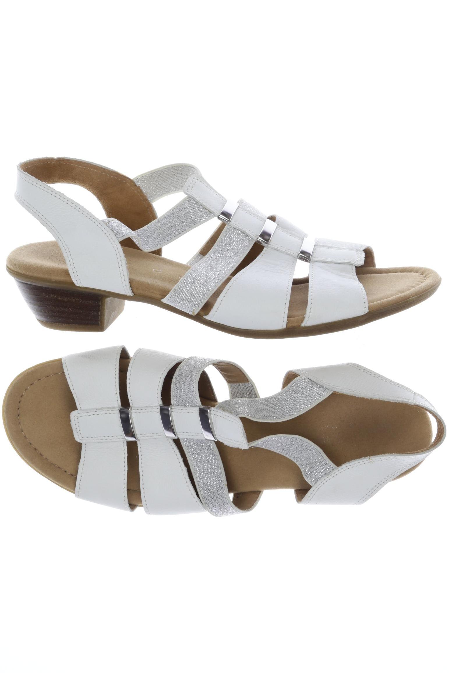 

Gabor Damen Sandale, weiß, Gr. 7