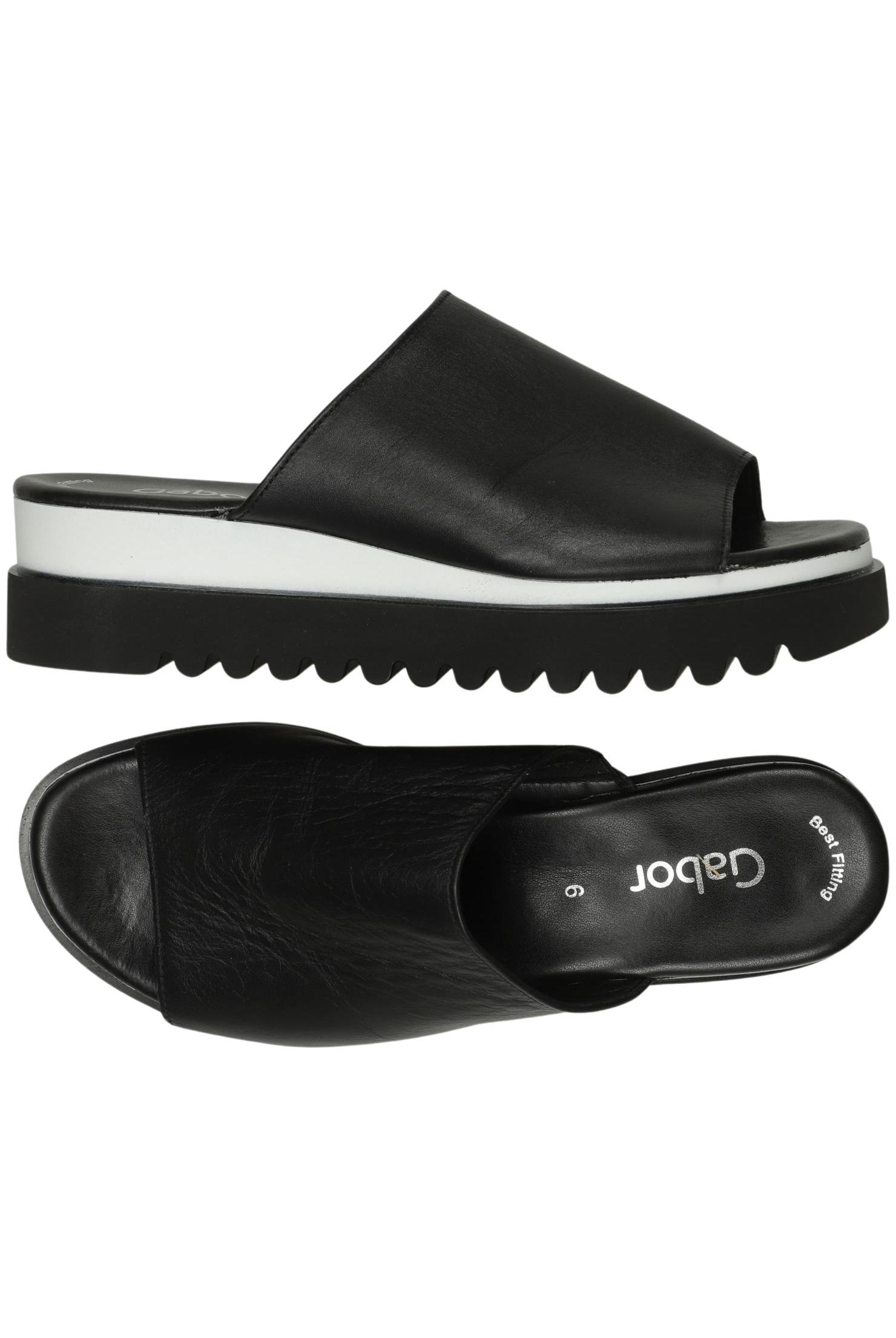 

Gabor Damen Sandale, schwarz, Gr. 6