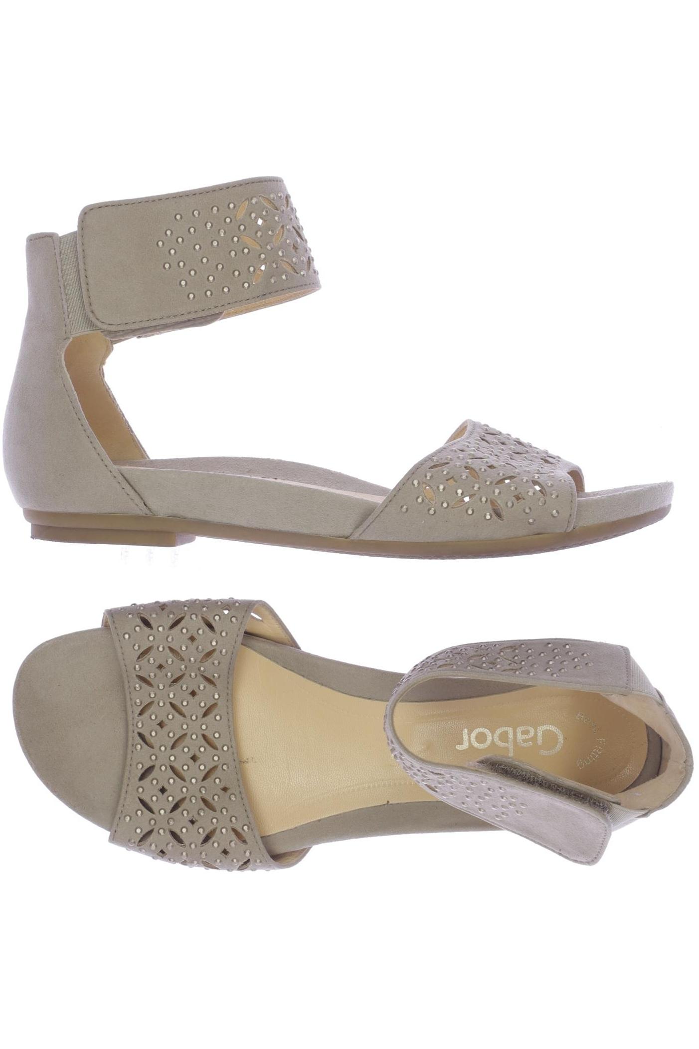 

Gabor Damen Sandale, beige, Gr. 4.5
