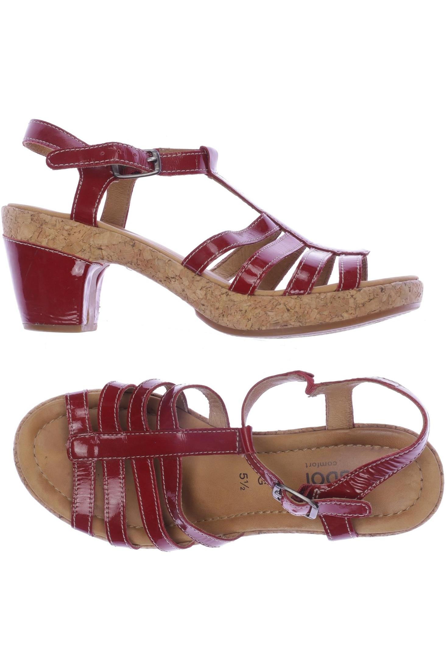 

Gabor Damen Sandale, rot, Gr. 5.5