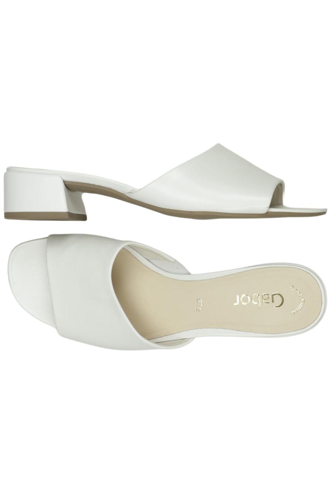 

Gabor Damen Sandale, weiß, Gr. 6.5