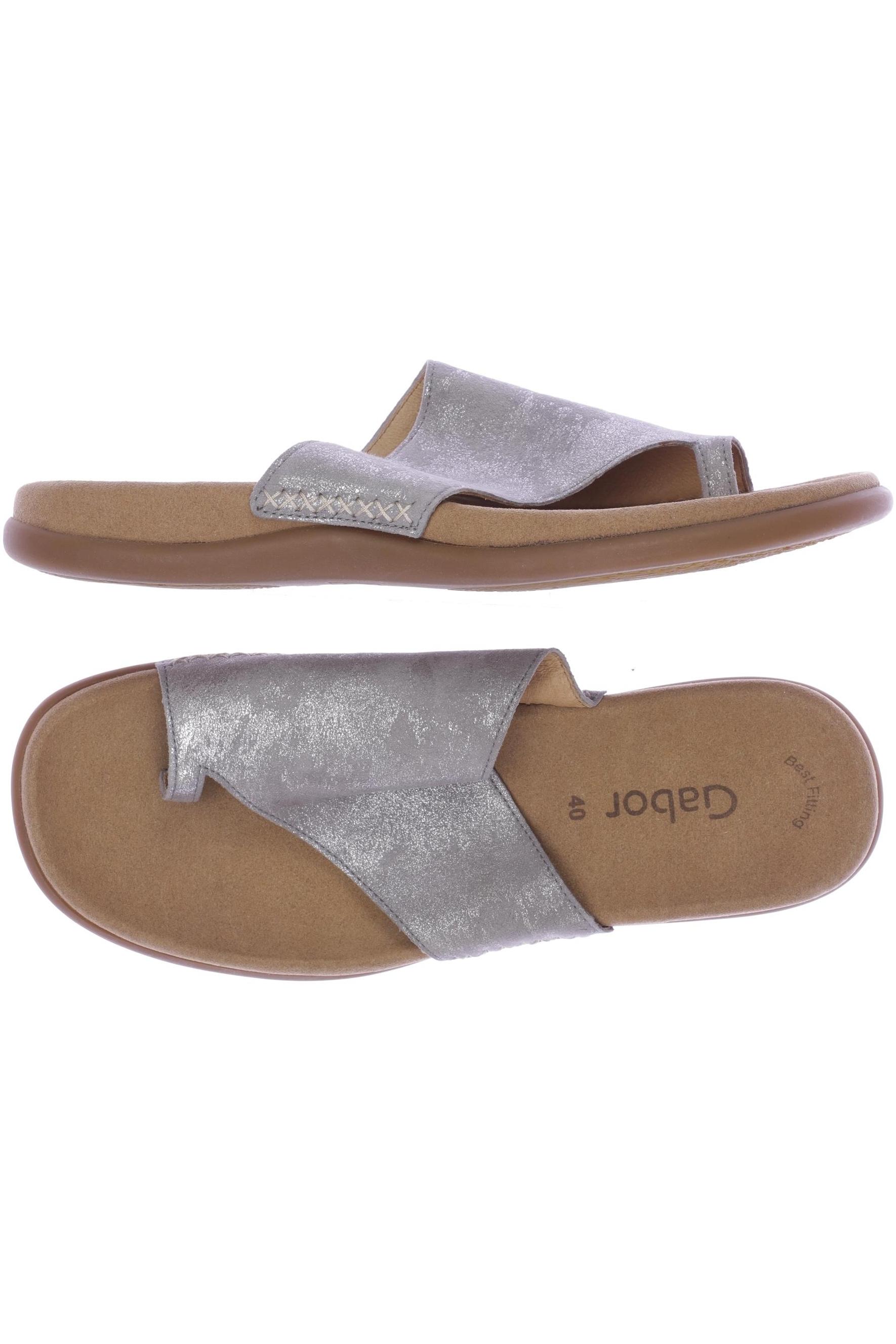 

Gabor Damen Sandale, grau, Gr. 40