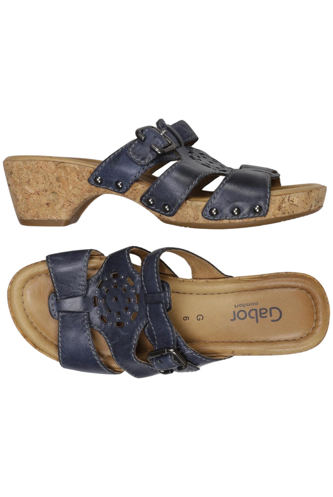 

Gabor Damen Sandale, marineblau, Gr. 6