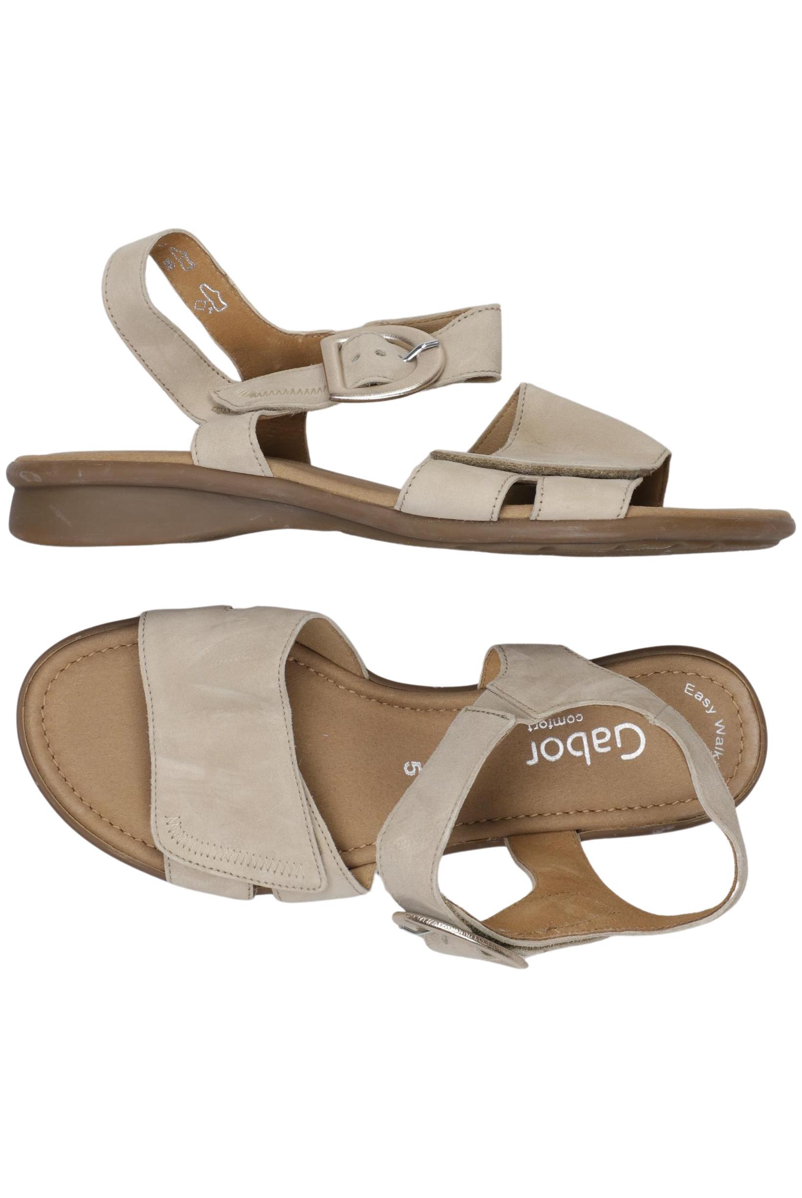 

Gabor Damen Sandale, beige, Gr. 6