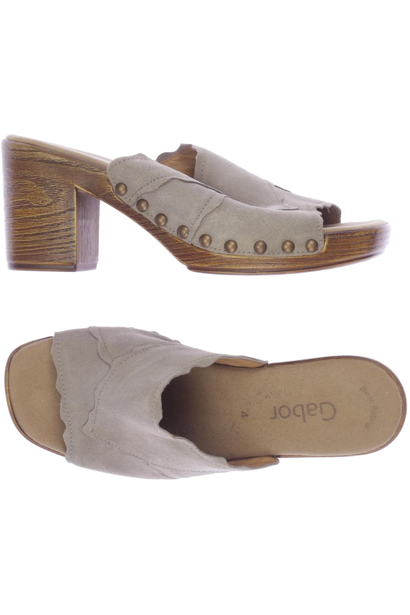 

Gabor Damen Sandale, beige, Gr. 4