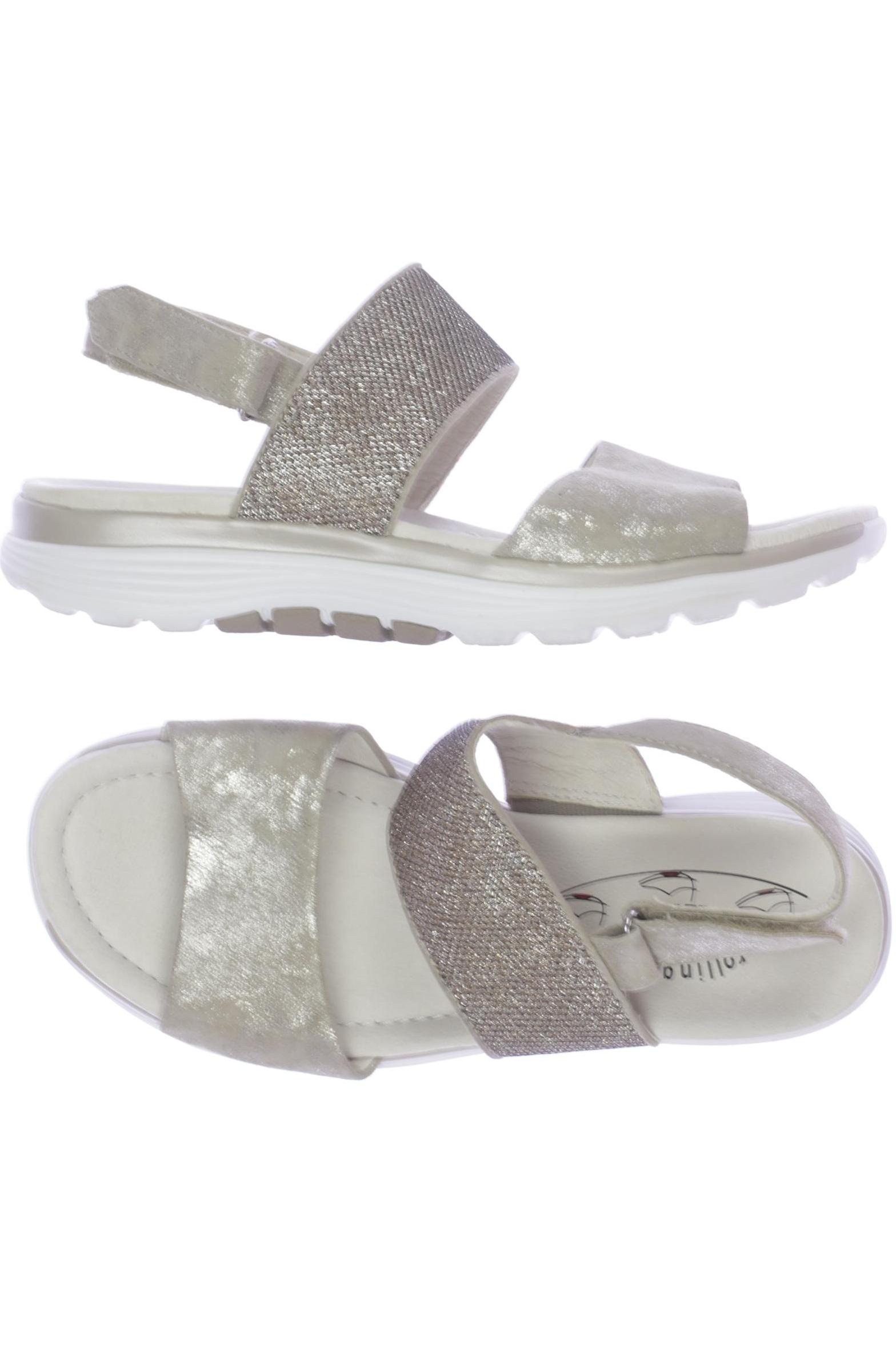

Gabor Damen Sandale, beige, Gr. 5