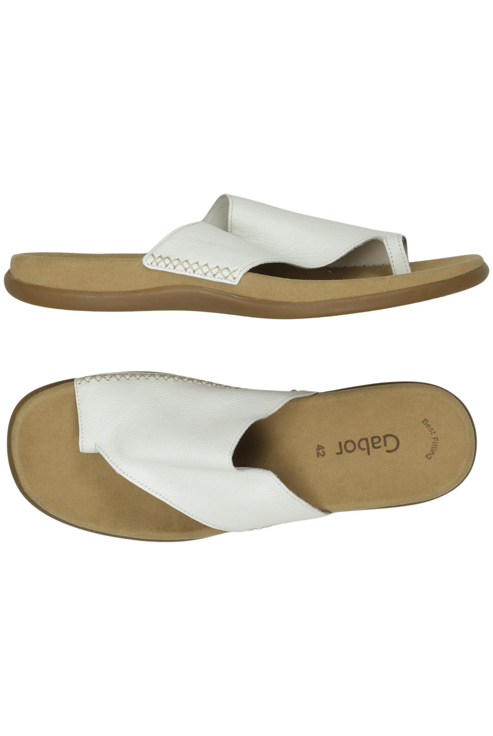 

Gabor Damen Sandale, weiß, Gr. 42